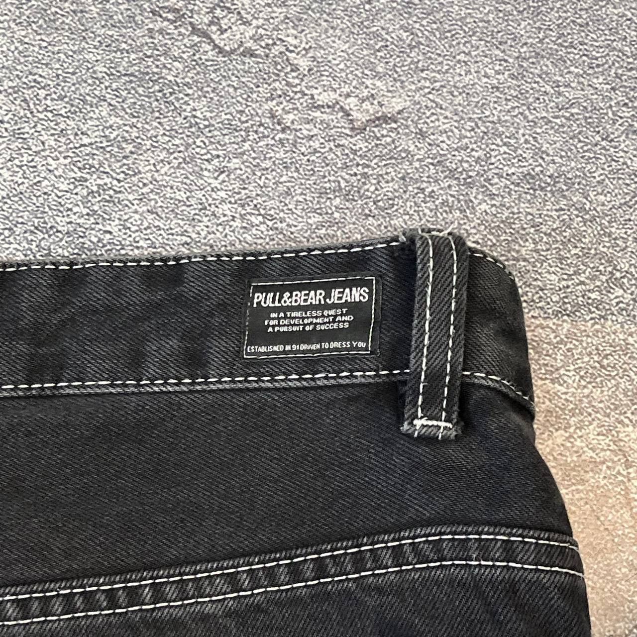 Japanese Brand Jeans Dirty Pants Faded Crash Denim Thrashed Y2K Distressed Size US 33 - 8 Thumbnail