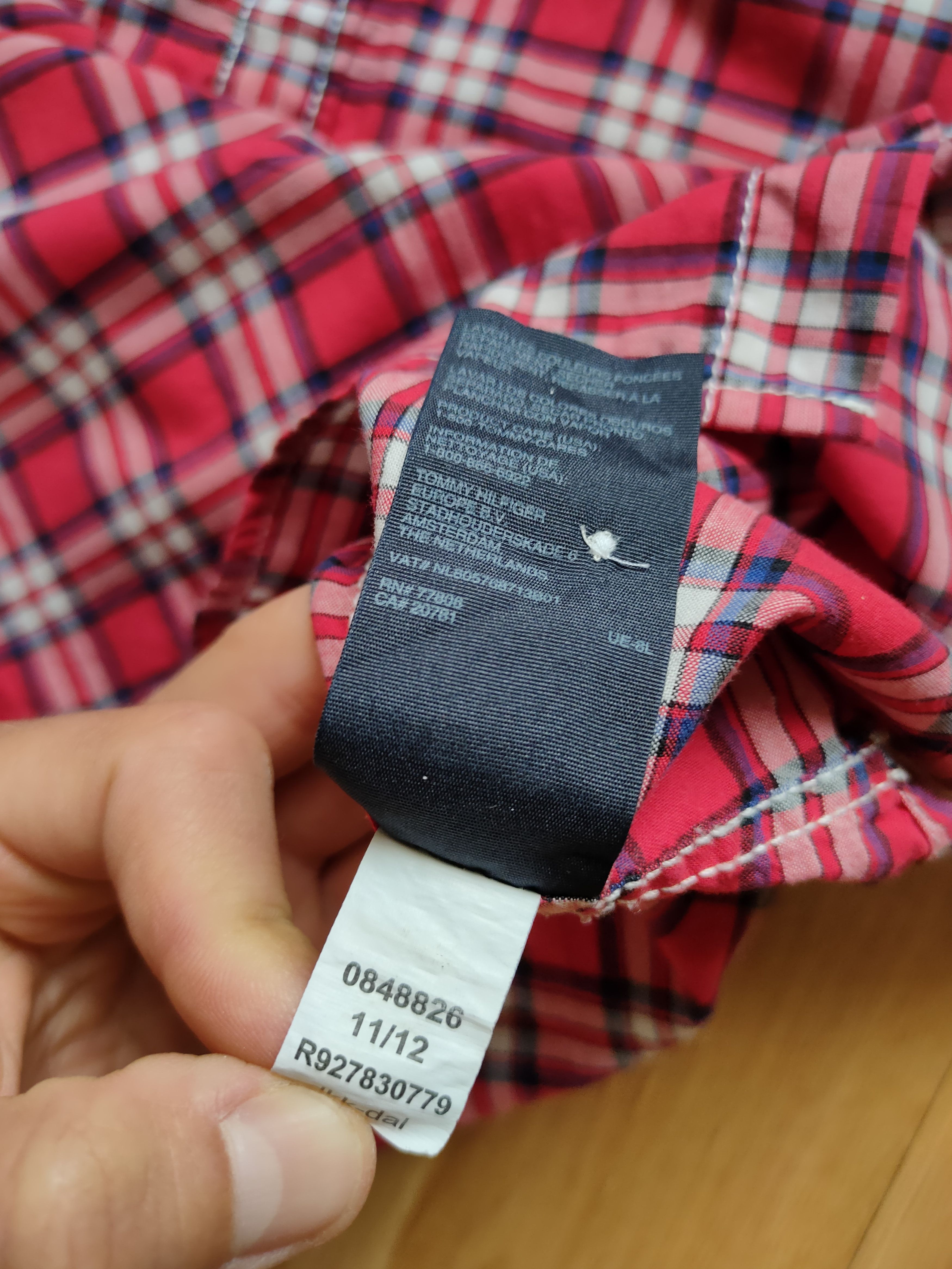 Tommy Hilfiger Tommy Hilfiger Shirt Denim Hilfiger Shirt TH Size US XL / EU 56 / 4 - 8 Thumbnail
