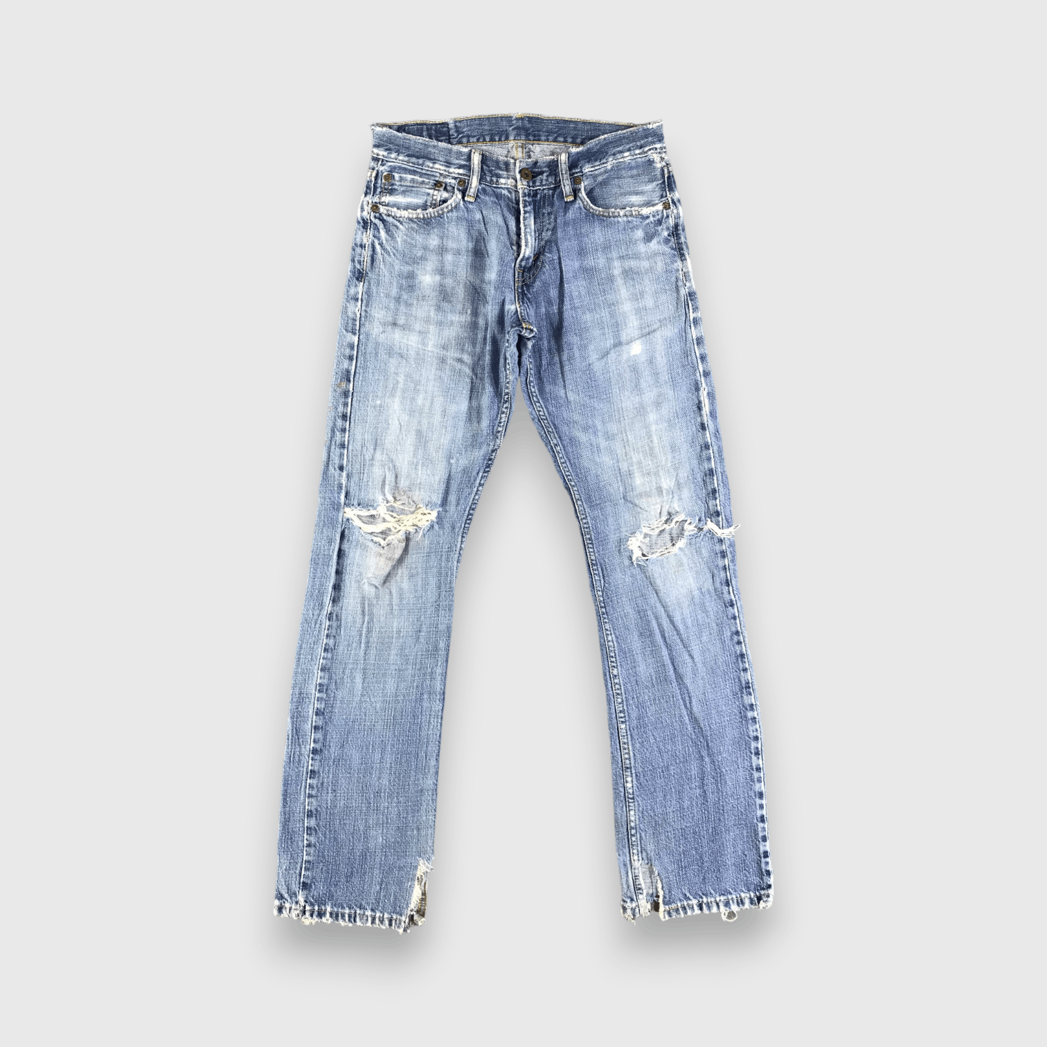 Levi's Vintage Blue Wash Levis 514 Jeans-J3146 Size US 31 - 1 Thumbnail