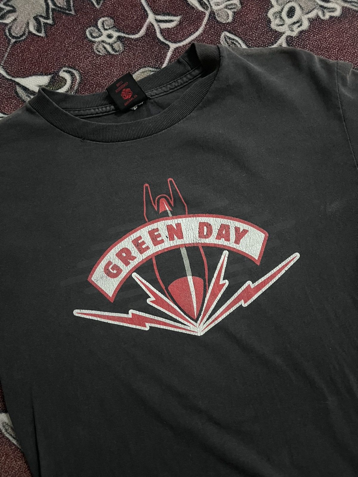 Band Tees × Vintage Vintage Y2K Green Day Rock Band Tees Size US S / EU 44-46 / 1 - 2 Thumbnail