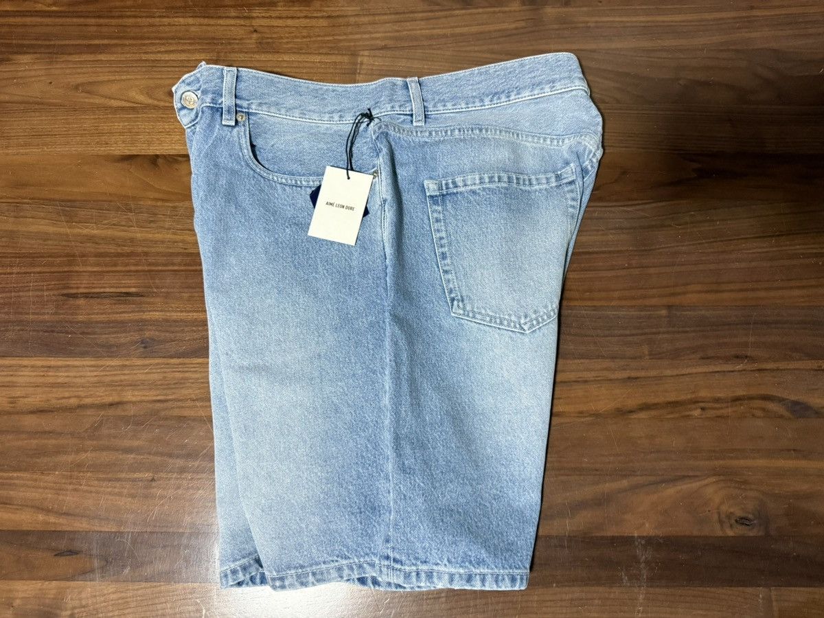 Aime Leon Dore Aime Leon Dore ALD MLB New York Mets Denim Shorts Light Wash Size US 34 / EU 50 - 5 Thumbnail