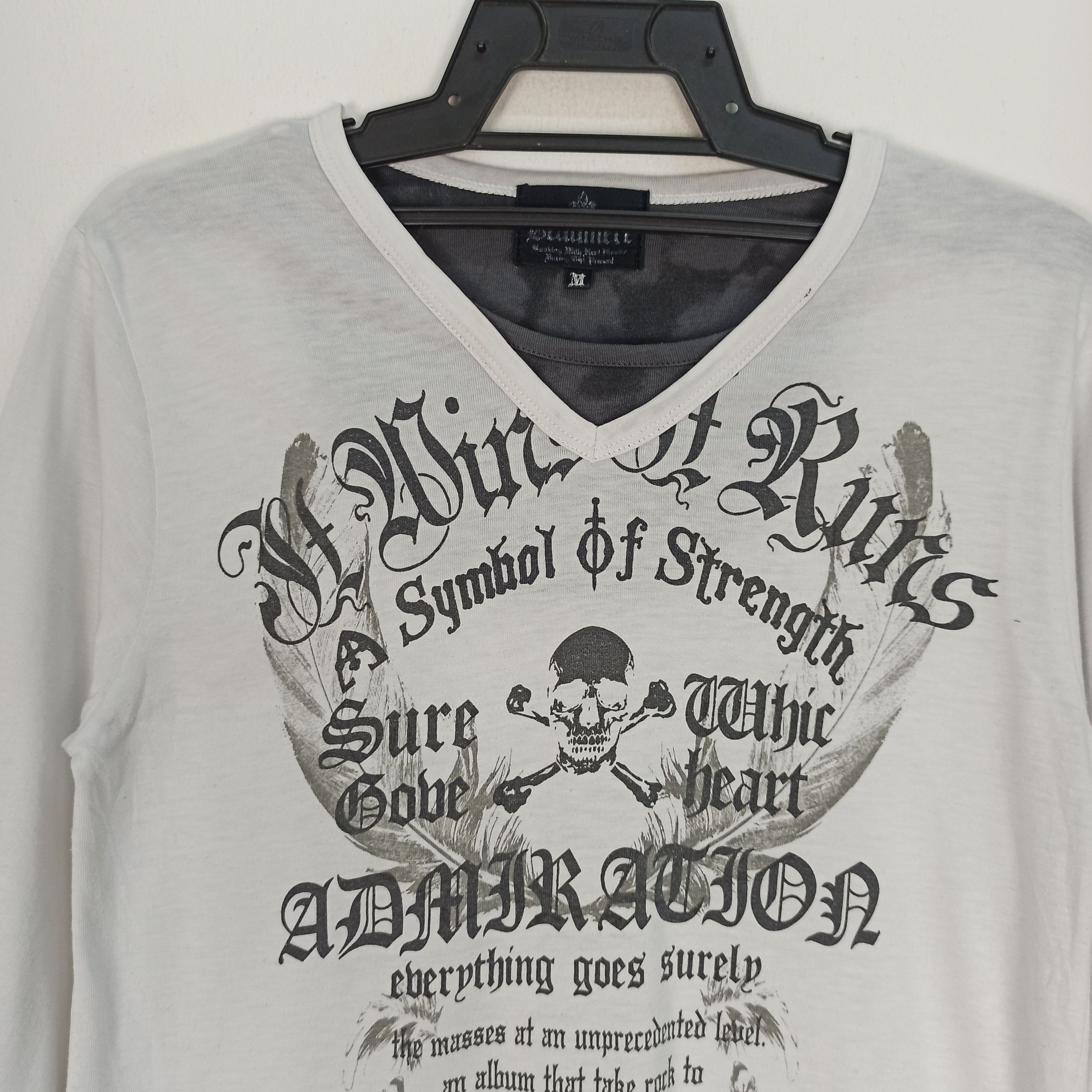 If Six Was Nine Poem Beaumere Japanese Brand LGB 2 layer Long Sleeve Tees Size US S / EU 44-46 / 1 - 2 Thumbnail