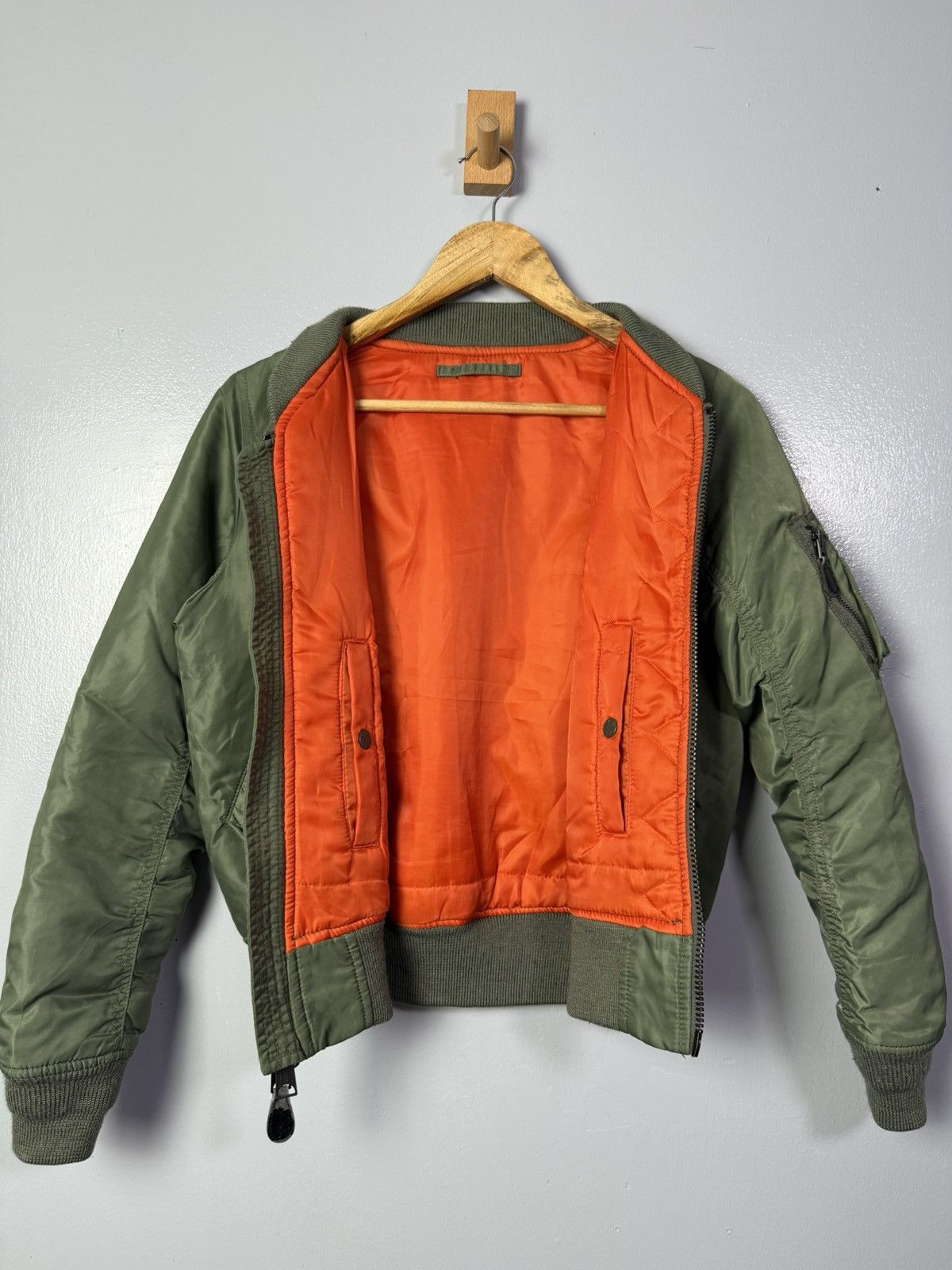 Avirex AVIREX USA REVERSIBLE BOMBER JACKET Size M / US 6-8 / IT 42-44 - 8 Thumbnail