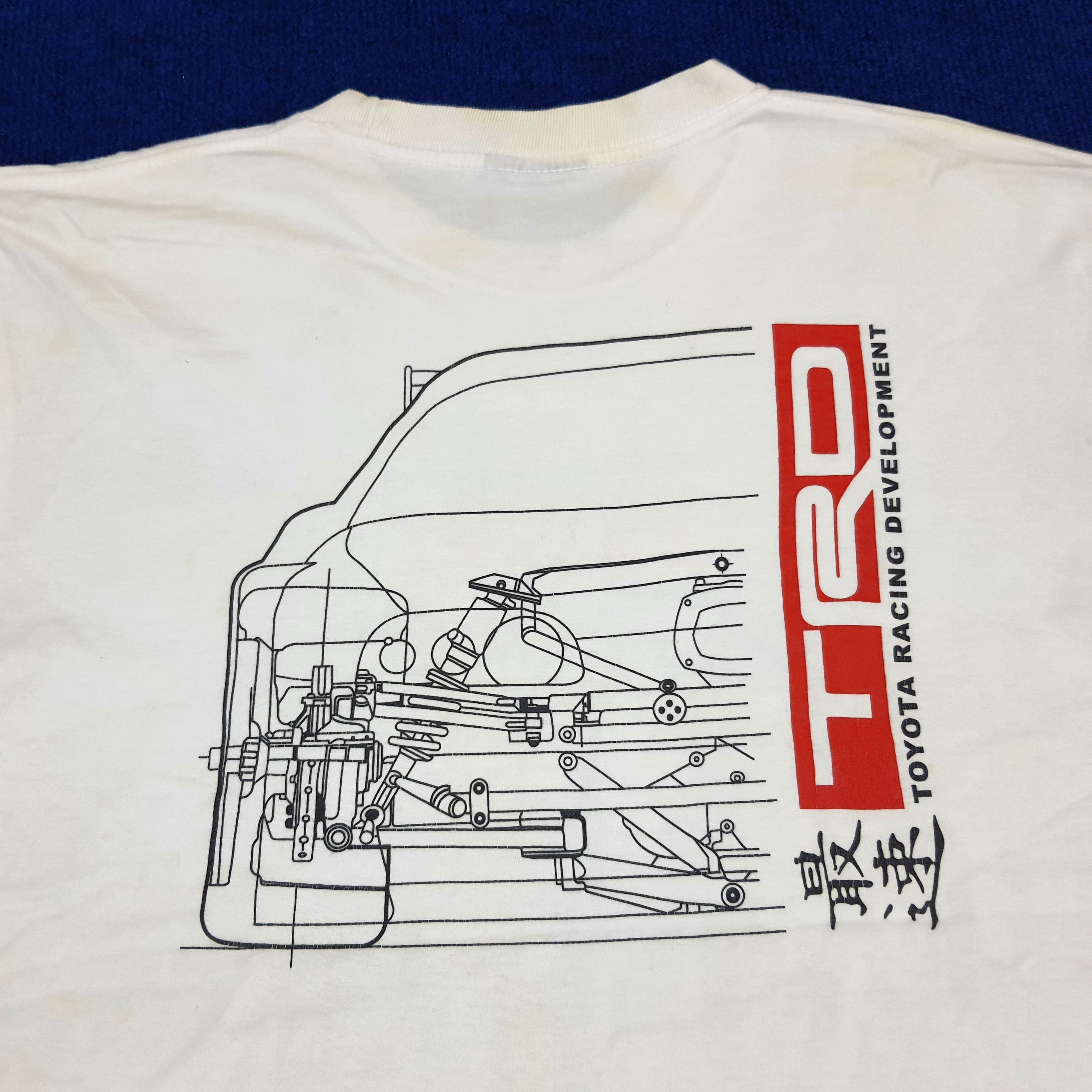 Japanese Brand × Vintage Vintage TRD Toyota Racing Development Racing T-shirt Size US L / EU 52-54 / 3 - 2 Thumbnail