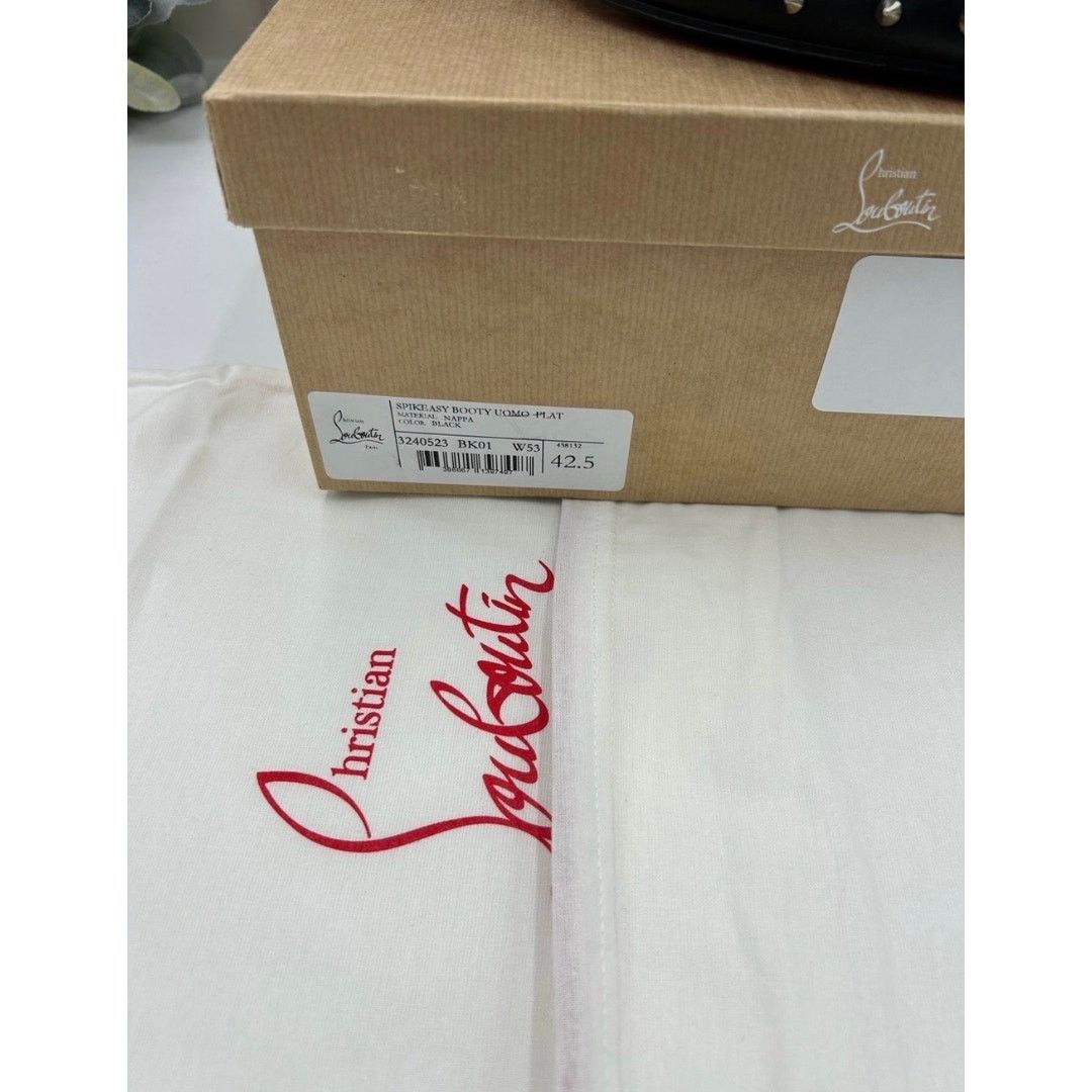 Christian Louboutin Christian Louboutin SPIKEASY leather ankle boots size 42.5 Size US 9.5 / EU 42-43 - 4 Thumbnail