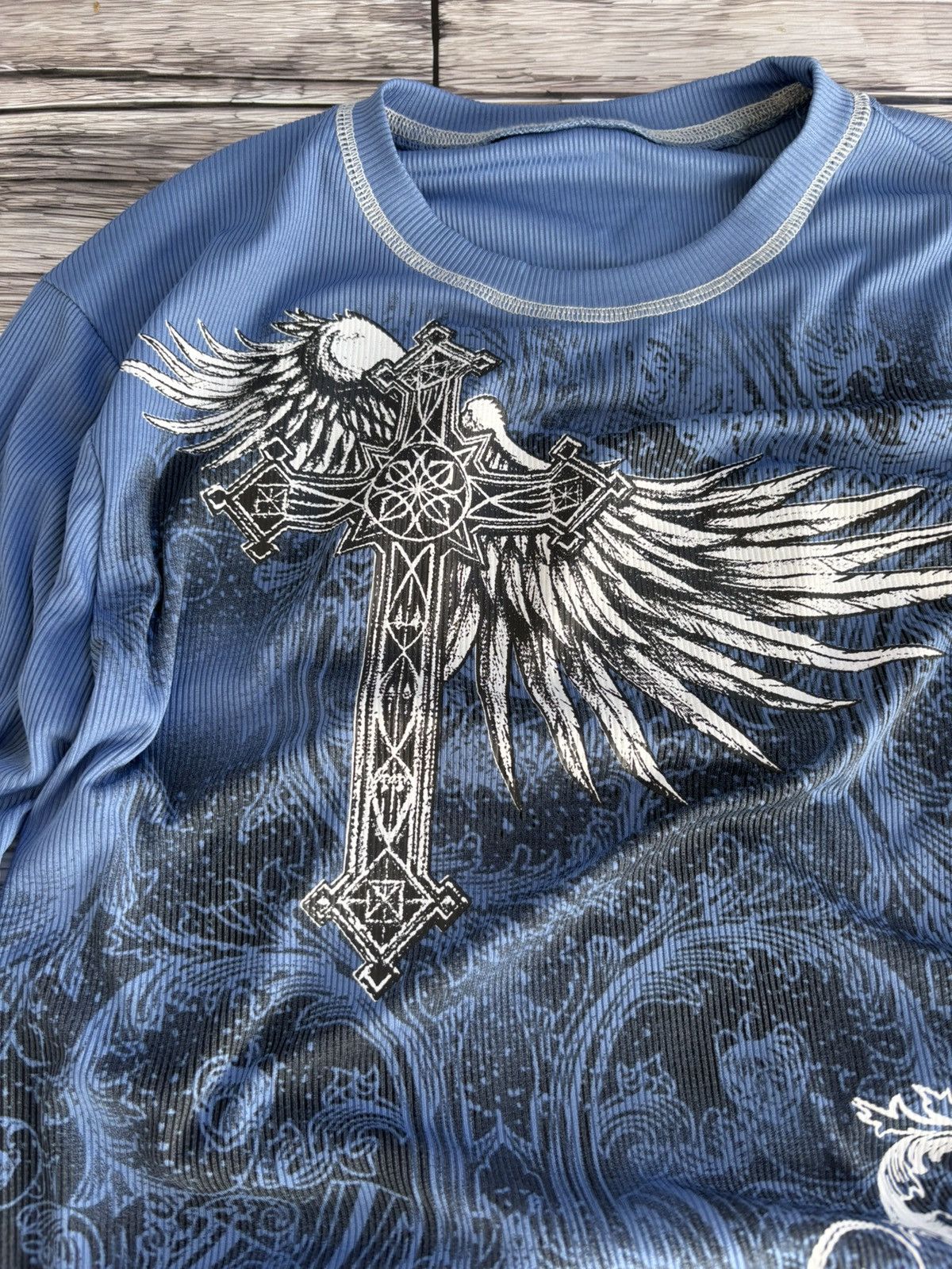 Hysteric Glamour Opium Y2K skeleton archive mesh jean paul gautier type tee Size US S / EU 44-46 / 1 - 3 Thumbnail