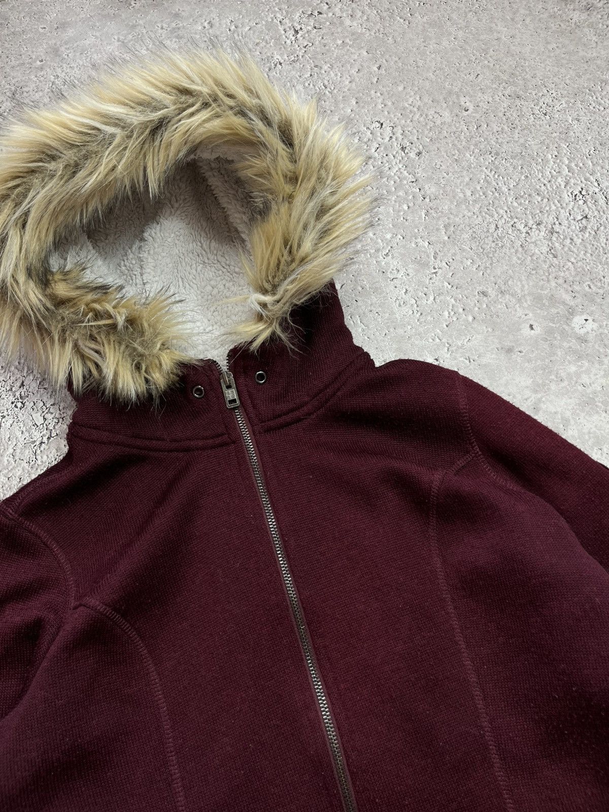 Superdry Superdry Faux Fur Hood Zip Hoodie Sherpa Lined Jacket Women Size M / US 6-8 / IT 42-44 - 5 Thumbnail