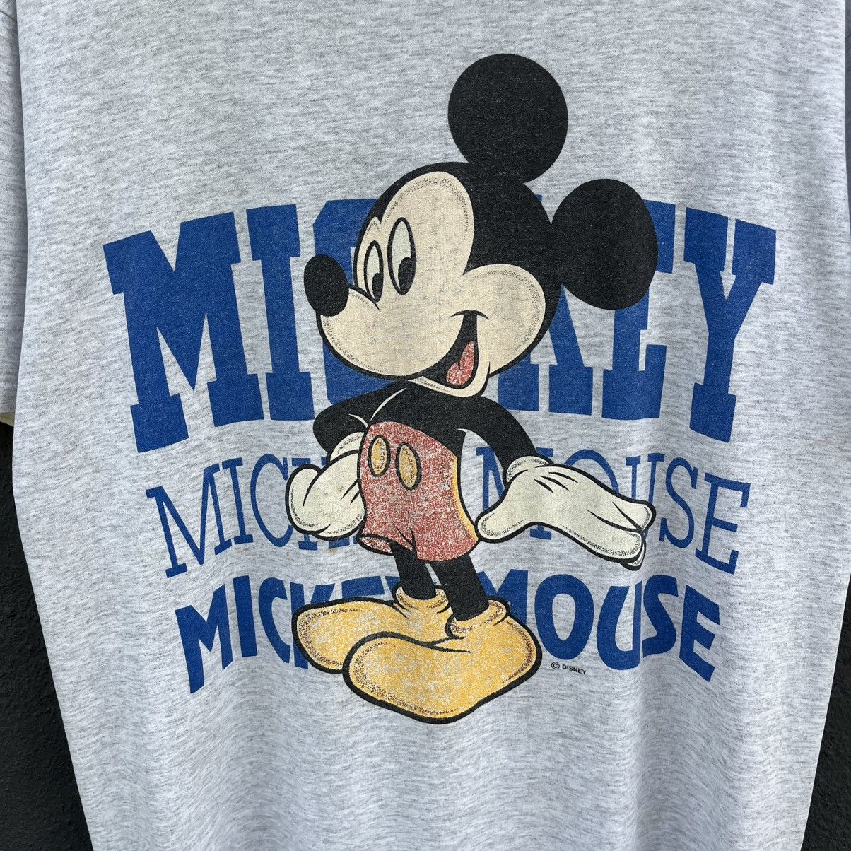 Disney Thrashed Distressed 90s Mickey Mouse Disney Tee Size US L / EU 52-54 / 3 - 2 Thumbnail