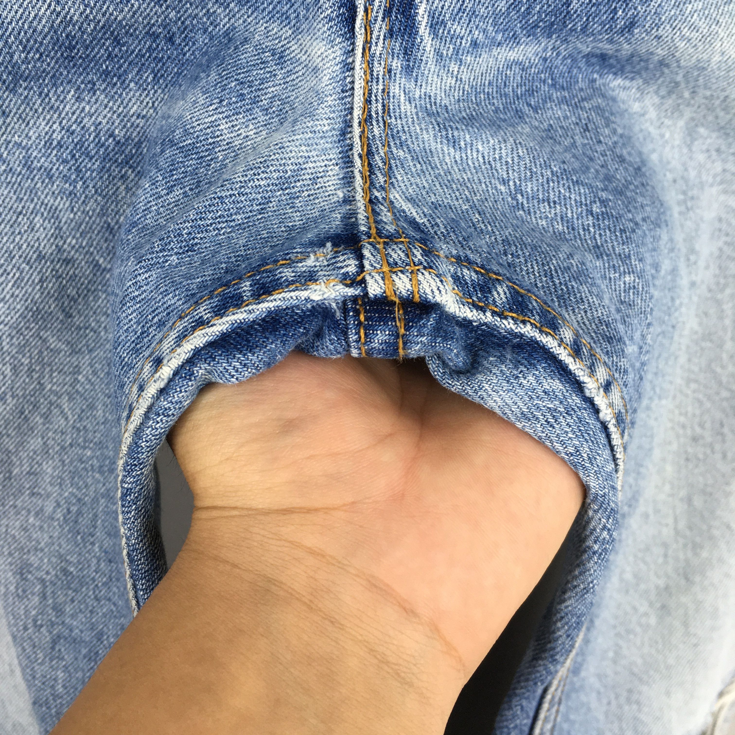 Levi's Size 31x28.5 Vintage Levis 517 Flare Bootcut Jeans S2061 Size 31" - 7 Thumbnail
