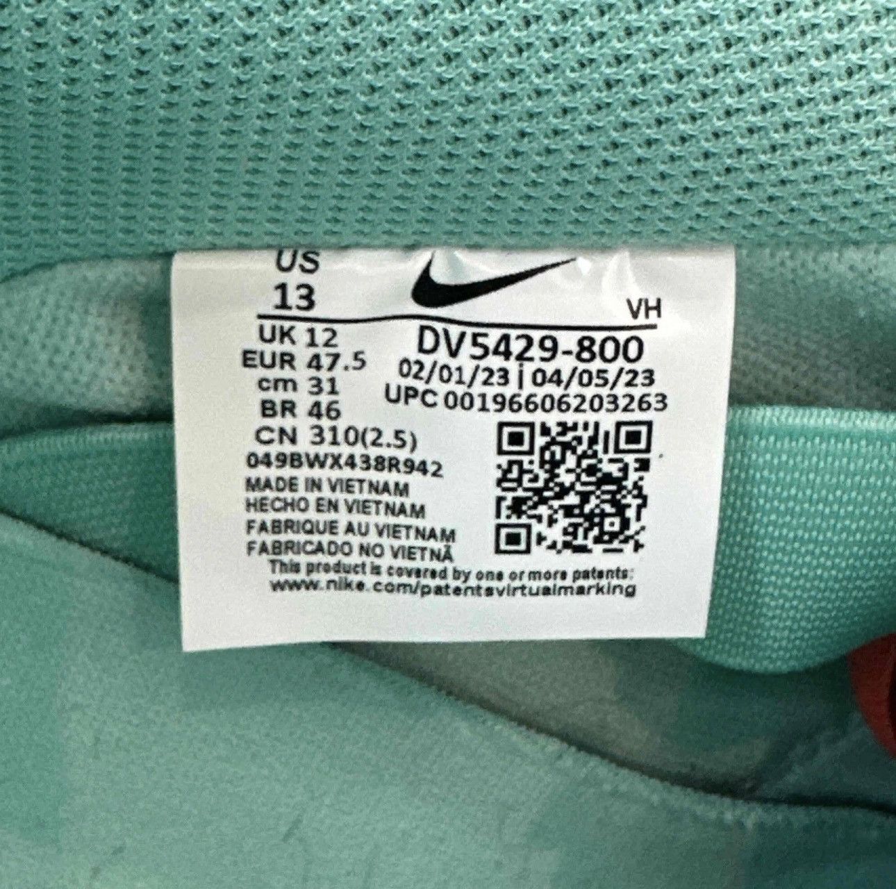 Nike SB Nike SB Dunk Low Orange Emerald Rise Size US 13 / EU 46 - 7 Thumbnail