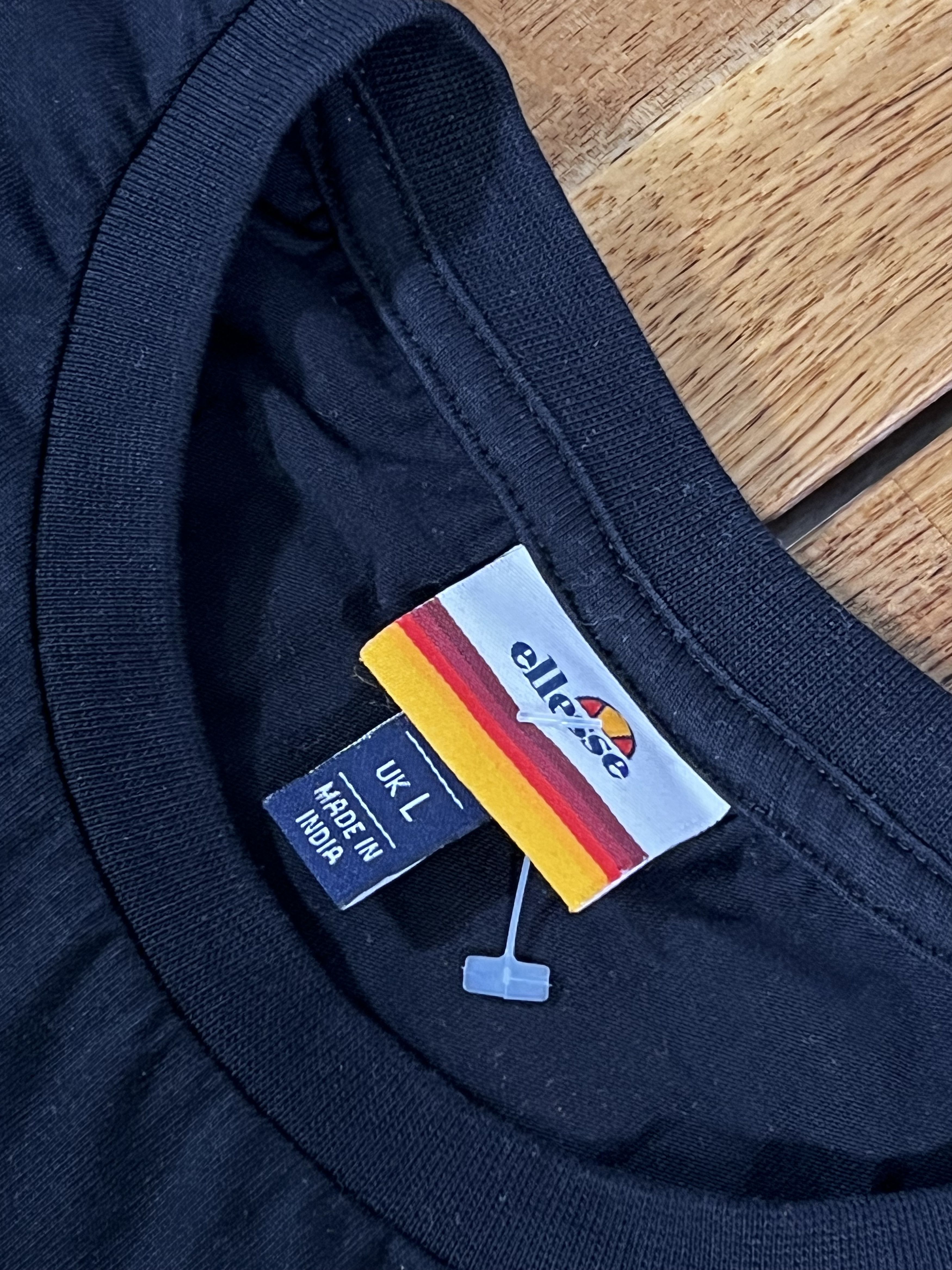 Ellesse Ellesse Fondato Black Men's T-Shirt Size US L / EU 52-54 / 3 - 5 Thumbnail
