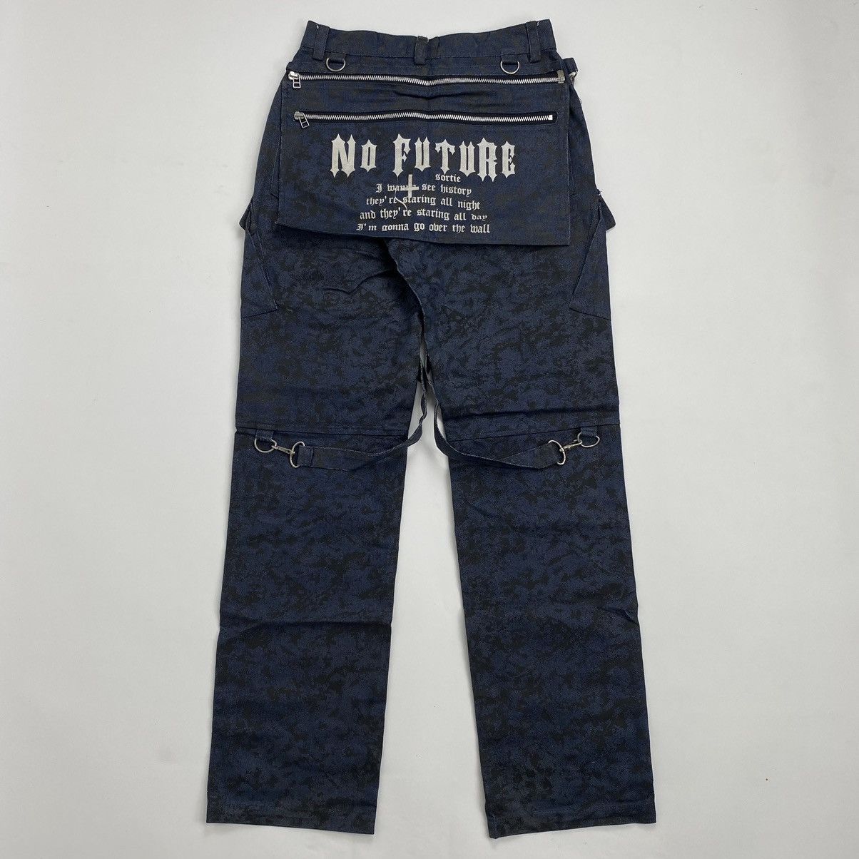 Archival Clothing No future Bondage Cargo Pants | Grailed