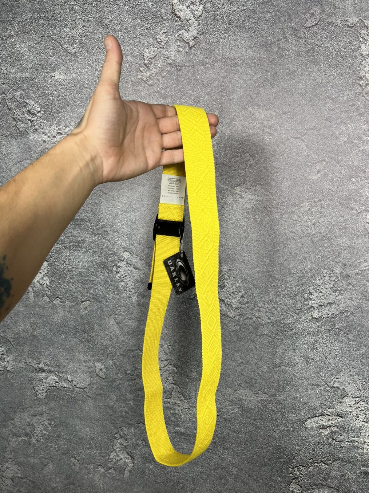 Oakley New Vintage Oakley Belt With Metal Buckle Logo Size ONE SIZE - 10 Thumbnail