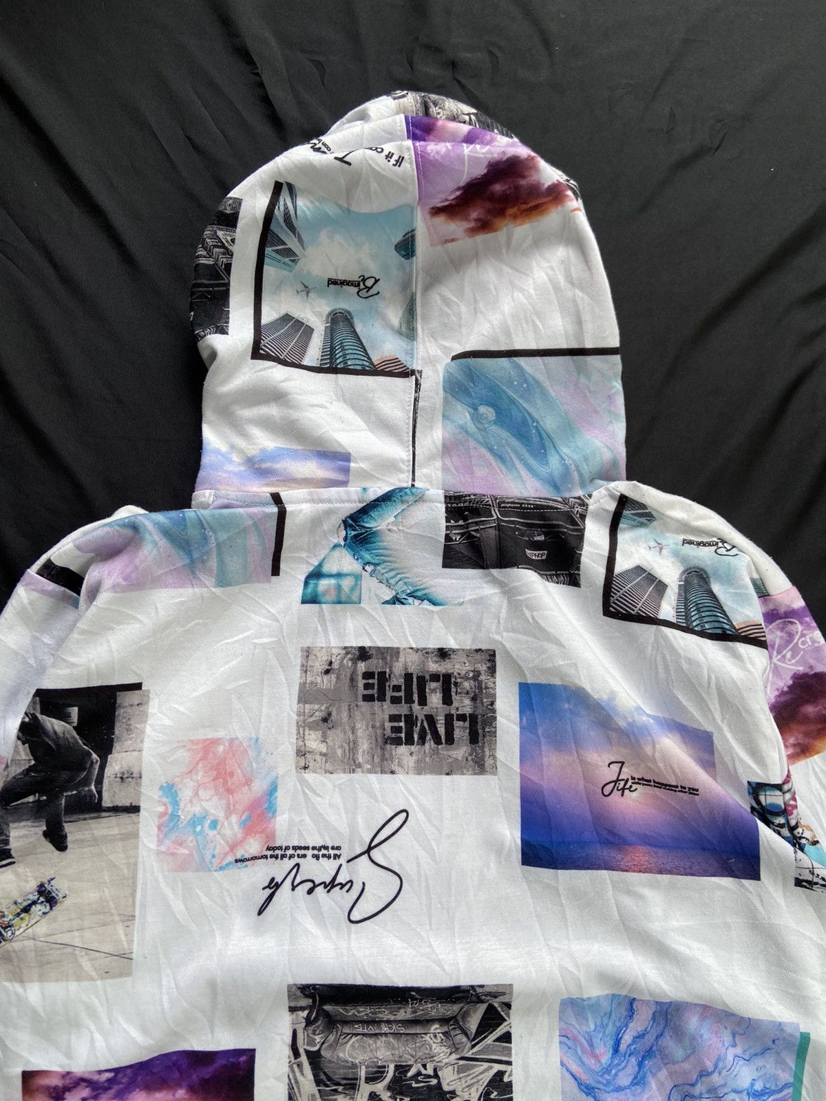 If Six Was Nine × Japanese Brand × Le Grande Bleu (L.G.B.) BEAUMERE SKATEBOARD IF IT CAN BE IMAGINED CREATED HOODIE Size US L / EU 52-54 / 3 - 18 Thumbnail