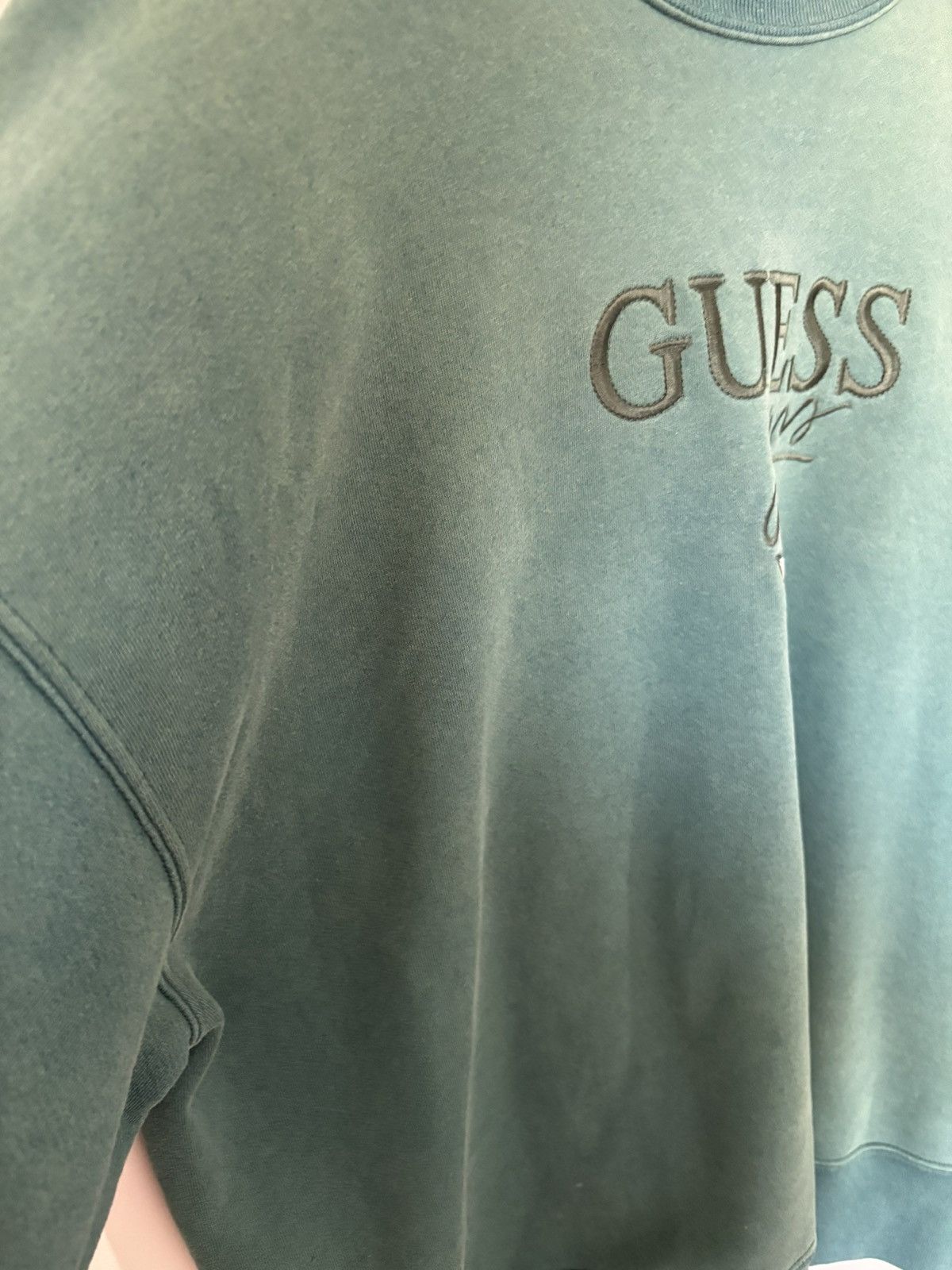 Guess Vintage Guess Jeans Sweatshirt Size US L / EU 52-54 / 3 - 3 Thumbnail