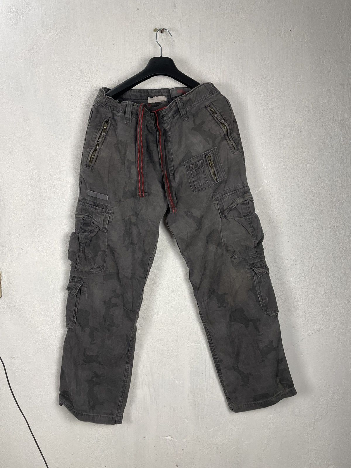 Japanese Brand × Vintage Y2K Japanese Trapper pants avantgarde Size US 34 / EU 50 - 1 Thumbnail