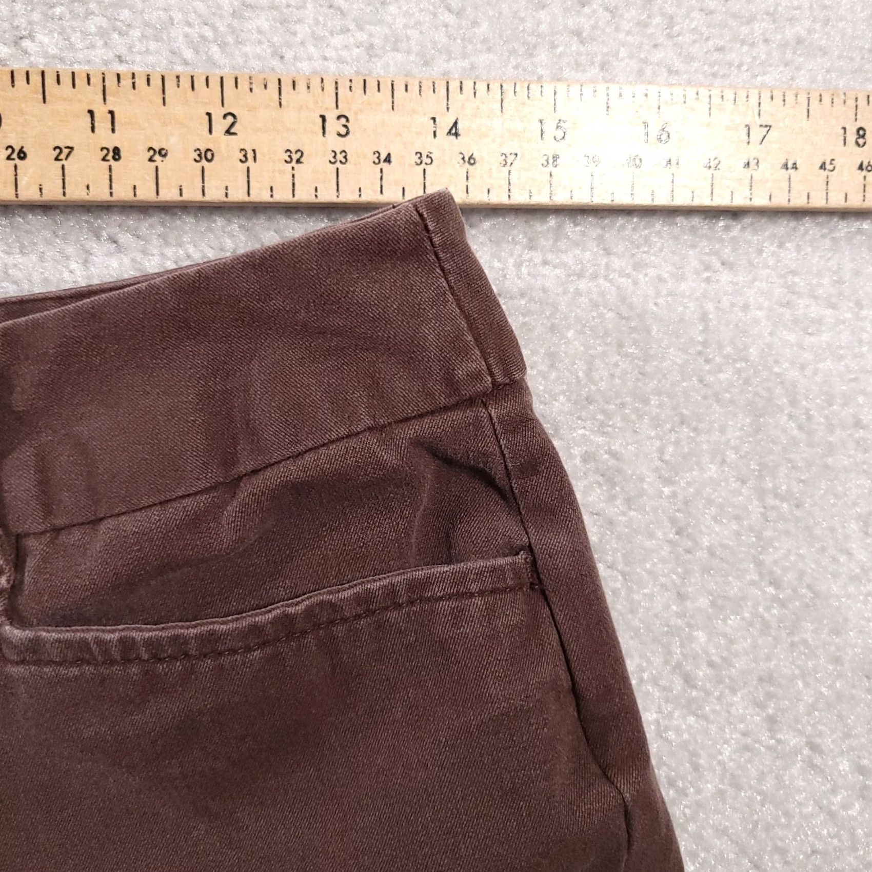 Vintage VINTAGE St. John's Bay Dress Pants Women's 10 Brown Mid Rise Stretch Bootcut Pants Womens 90s Casual Size 32" / US 10 / IT 46 - 5 Thumbnail