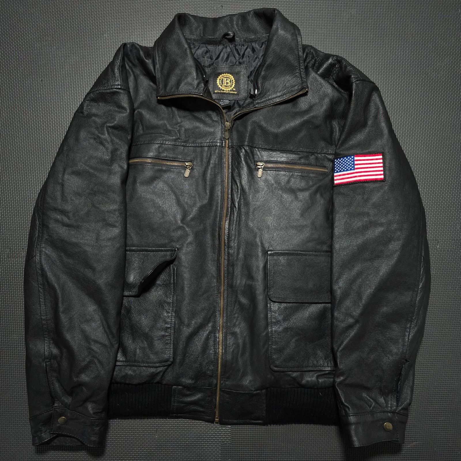 Other Vintage Bradford Exchange 100% Leather Jacket Size US XL / EU 56 / 4 - 1 Thumbnail