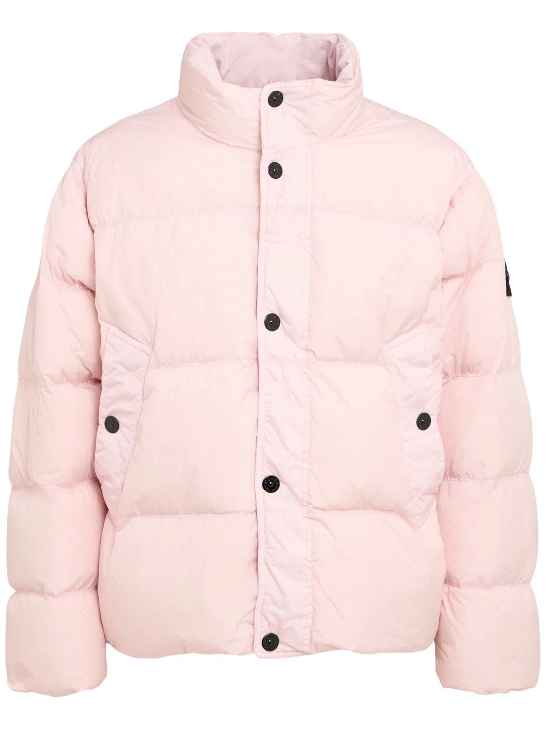 Stone Island STONE ISLAND $1200 Pink Down Jacket New & Authentic Size US L / EU 52-54 / 3 - 1 Thumbnail