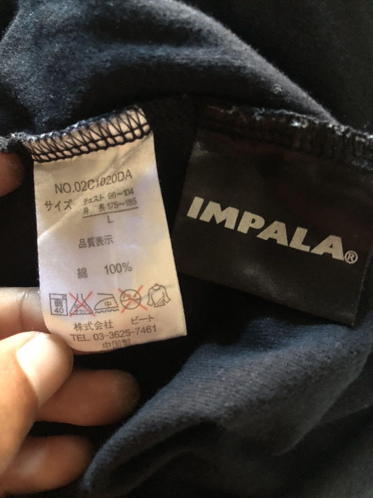 Japanese Brand × Le Grande Bleu (L.G.B.) × Vintage Vintage Impala Poem Massive Tshirt Size US M / EU 48-50 / 2 - 4 Thumbnail