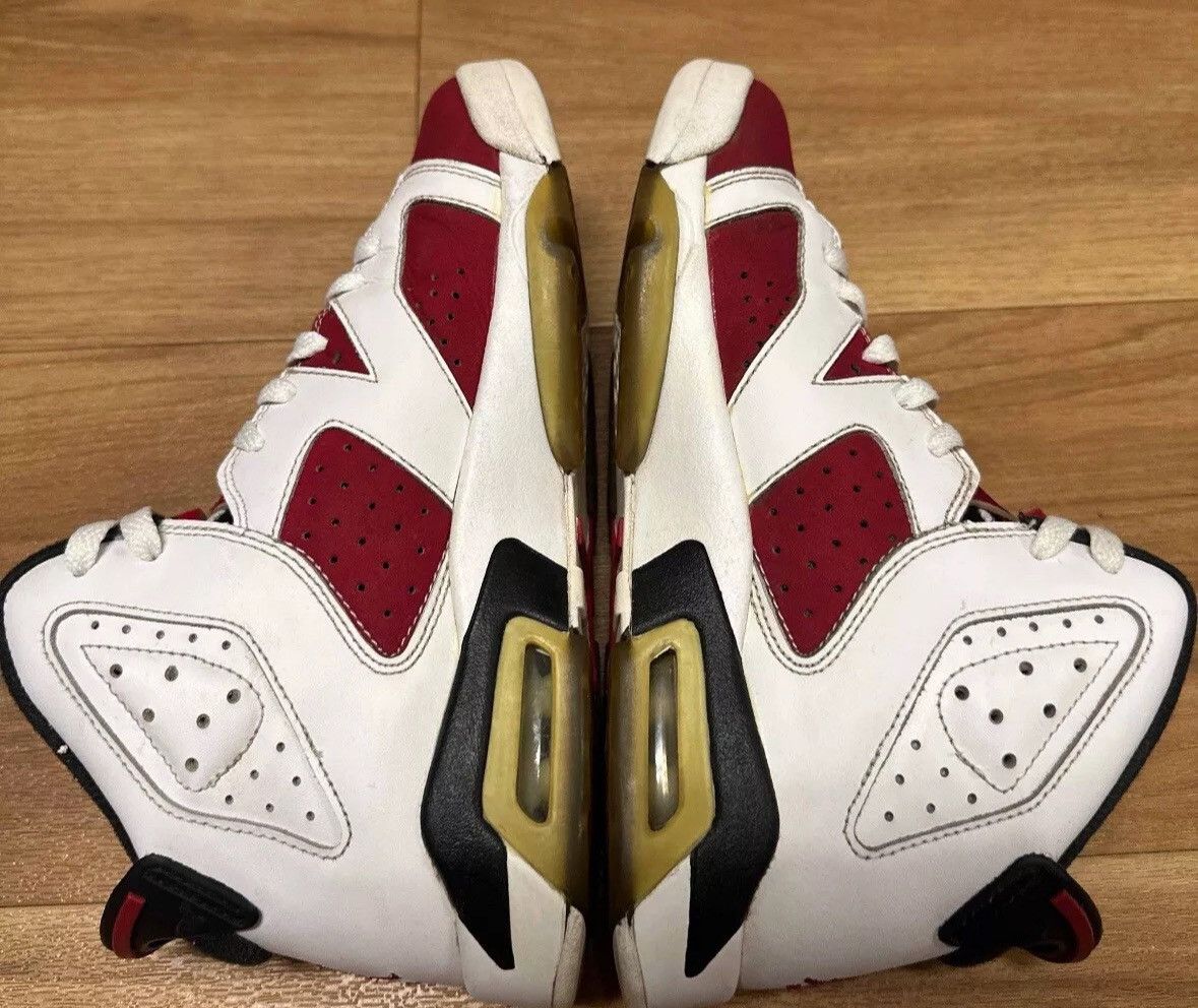 Jordan Brand Air Jordan 6 Retro 2014 Carmine Size US 6.5 / EU 39-40 - 8 Thumbnail