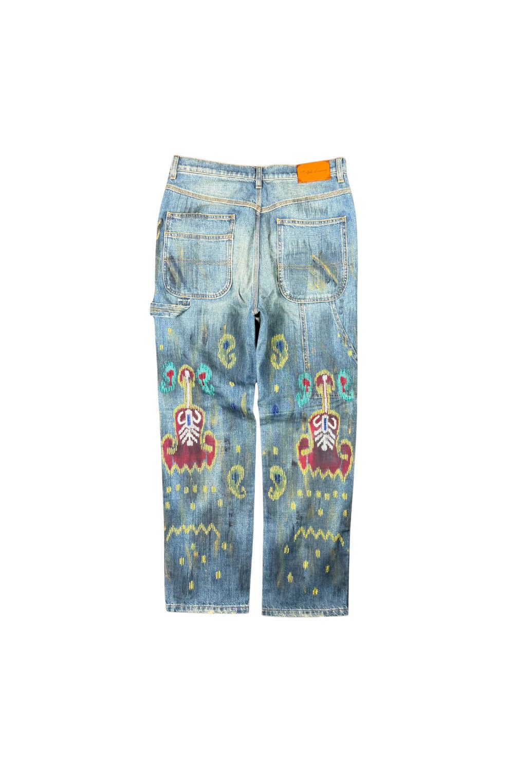 Ralph Lauren Purple Label Ralph Lauren Purple Label Hand-Beaded Artisanal Denim Size 28" / US 6 / IT 42 - 2 Thumbnail