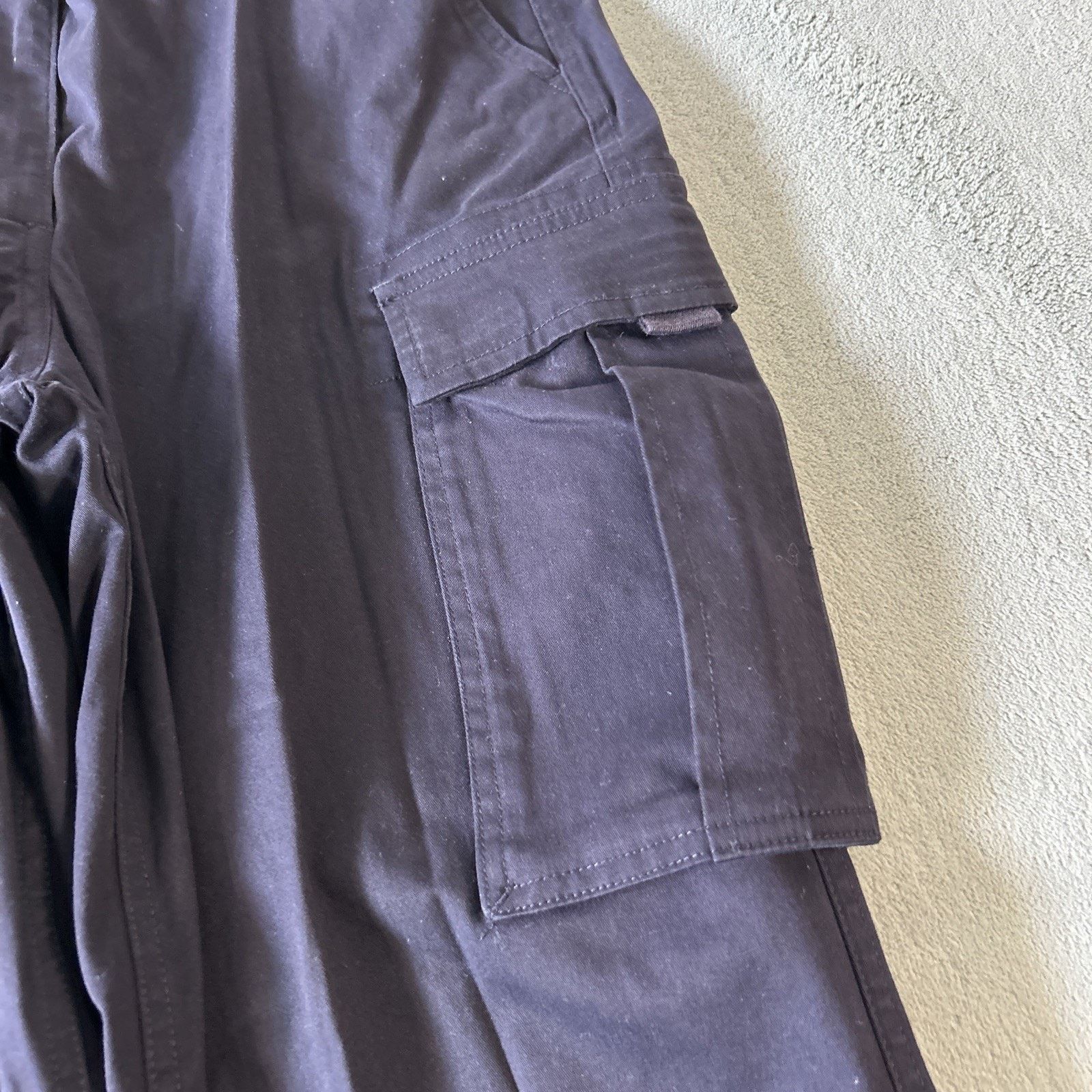 Lands' End Beyond Baggy Cargo Pants Women Sz 8 32x31 Loose Relaxed Wide Size 30" / US 8 / IT 44 - 9 Thumbnail