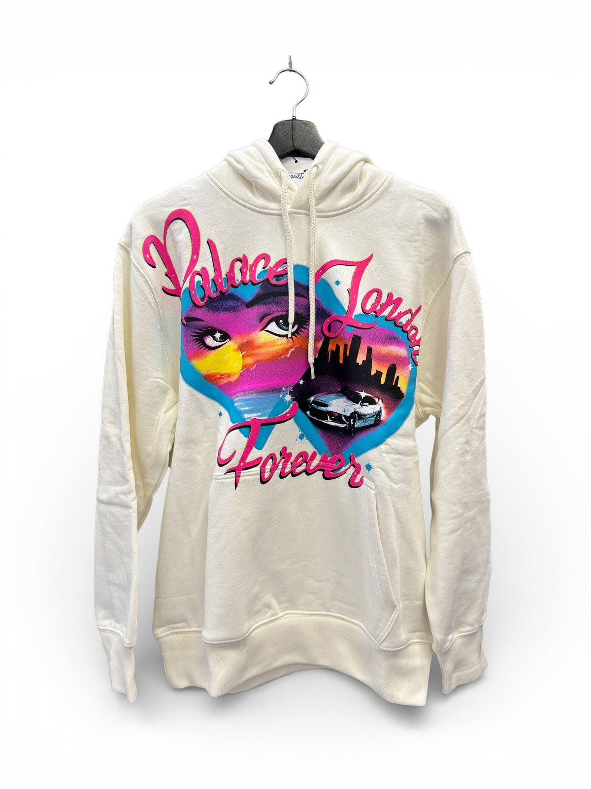 Palace Forever White Hoodie