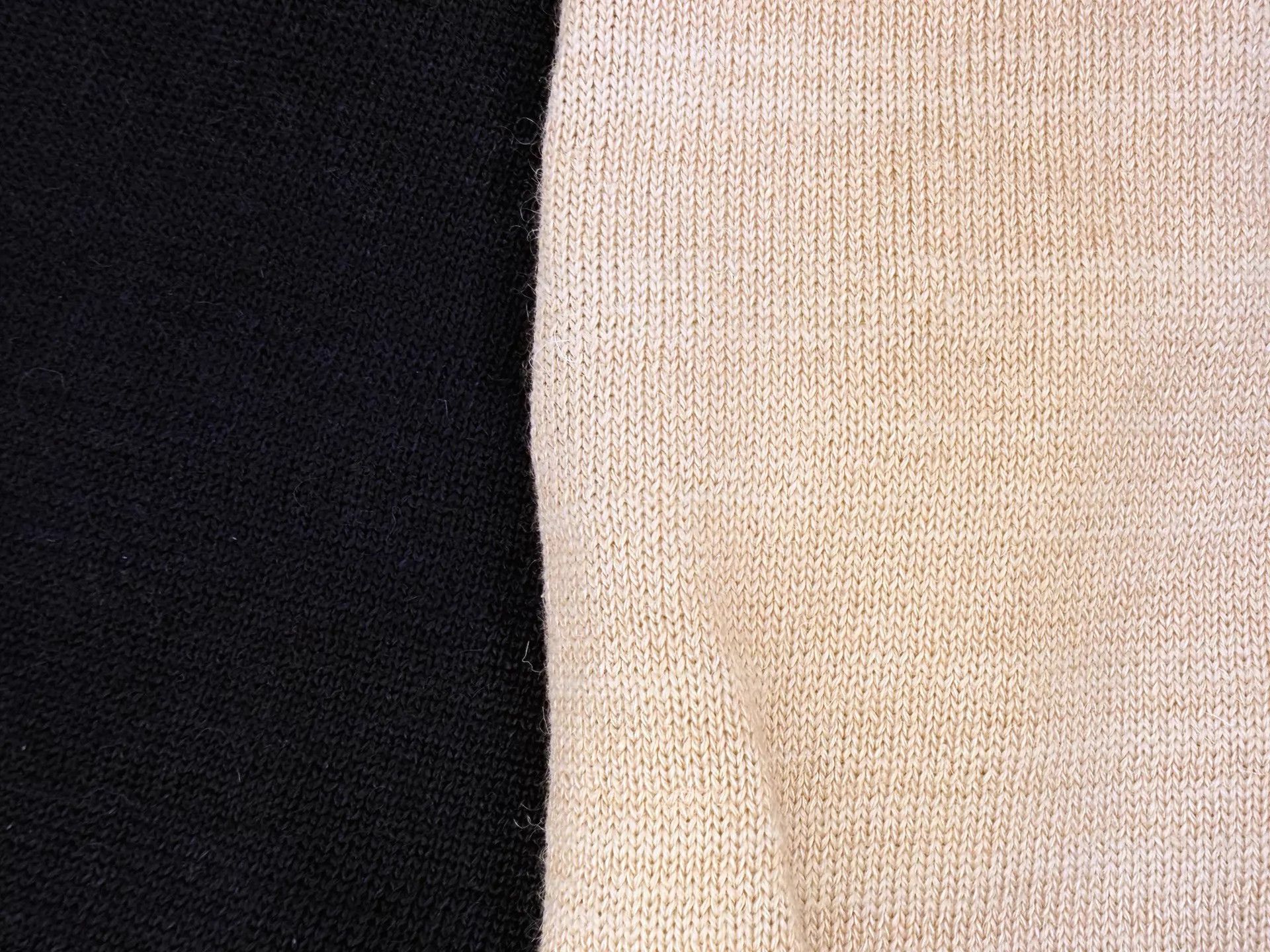 Visvim VISVIM 22ss GODFREY Knit L/S Navy Oat Colorblock Size US L / EU 52-54 / 3 - 5 Thumbnail