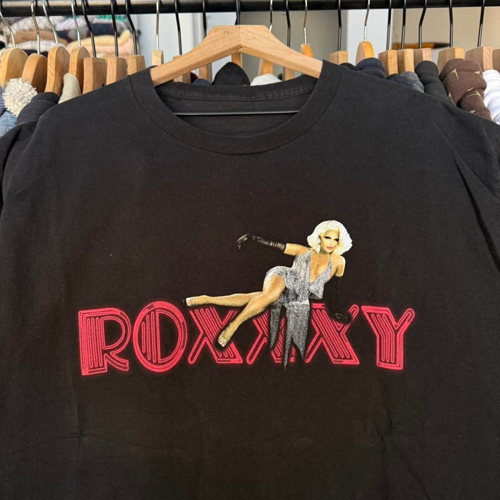 Other Vintage y2k roxxxy graphic t-shirt in black and red Size US XXL / EU 58 / 5 - 2 Thumbnail