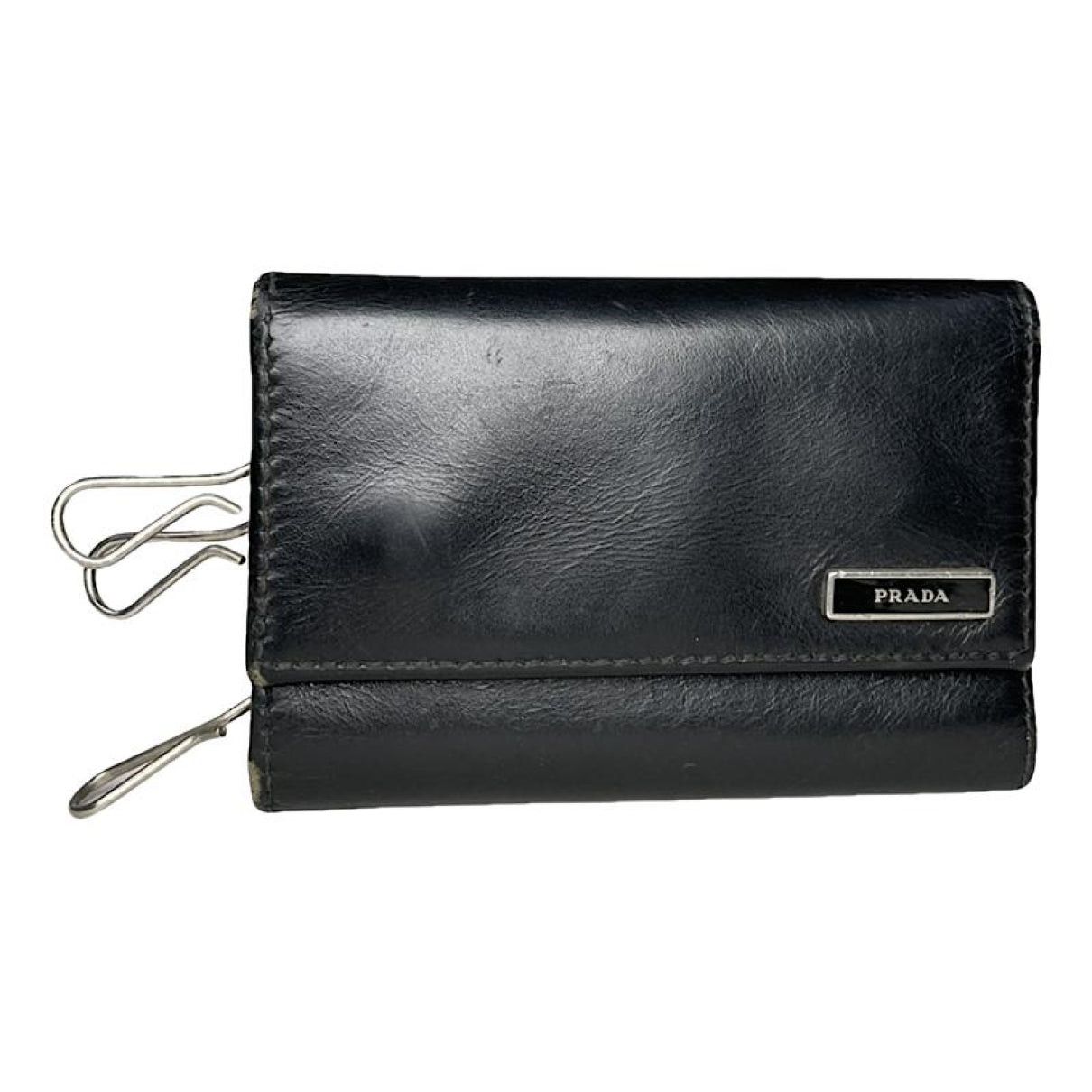 Prada Black Leather Purse Size ONE SIZE - 1 Thumbnail