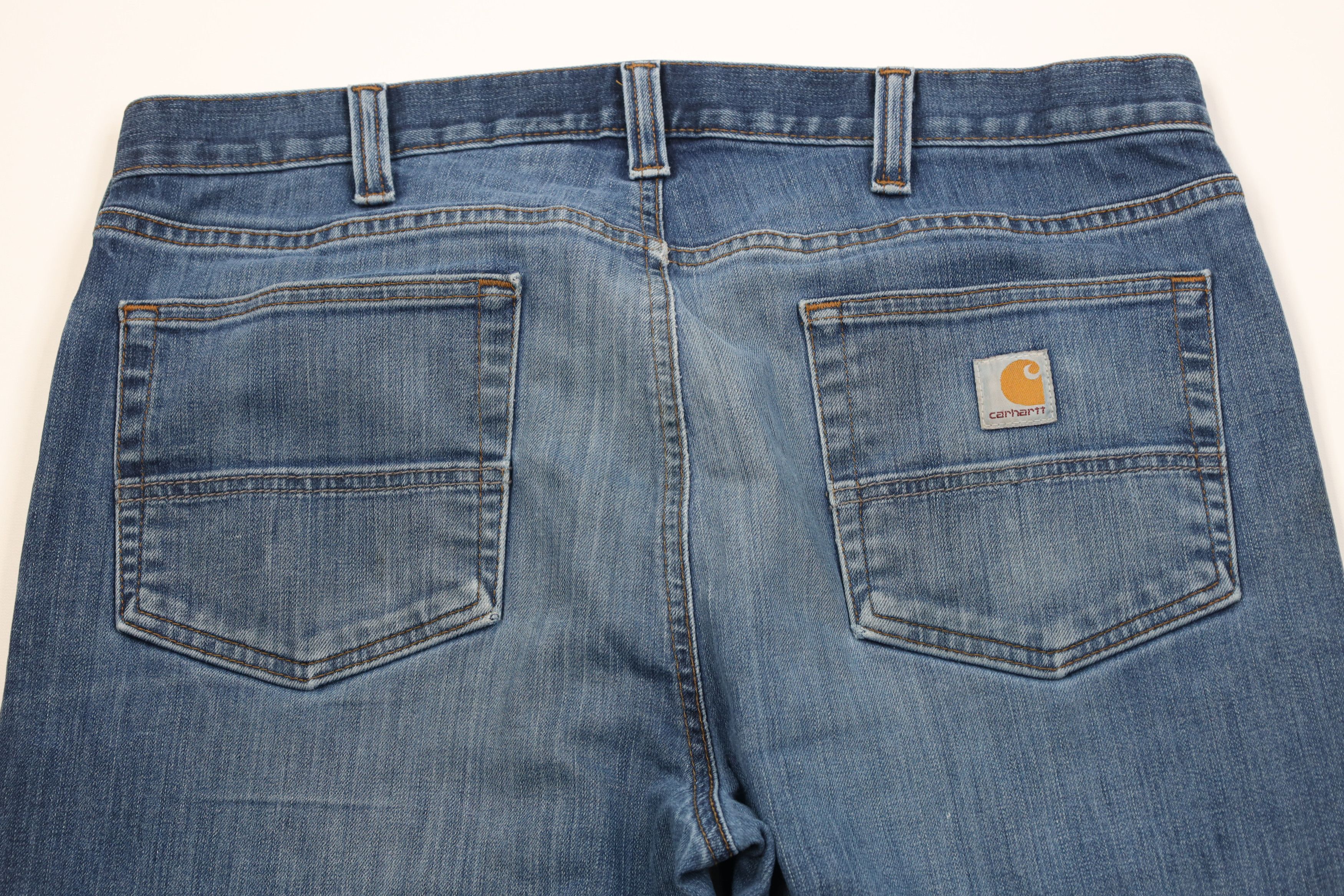 Carhartt Vintage Y2K Carhartt Relaxed Fit Wide Leg Denim Jeans Blue Size US 36 / EU 52 - 12 Thumbnail