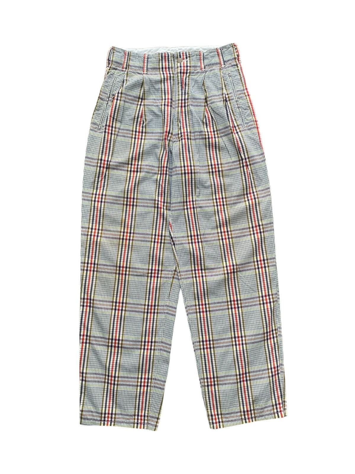 Nigel Cabourn Vintage Nigel Cabourn Plaid Pants Size US 30 / EU 46 - 1 Thumbnail