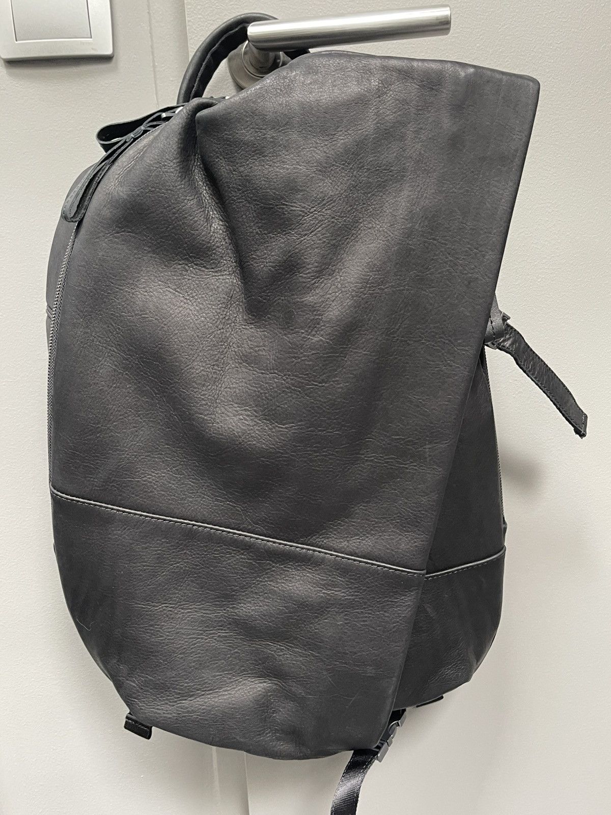 Cote&Ciel Black leather backpack Côte&Ciel Size ONE SIZE - 2 Thumbnail