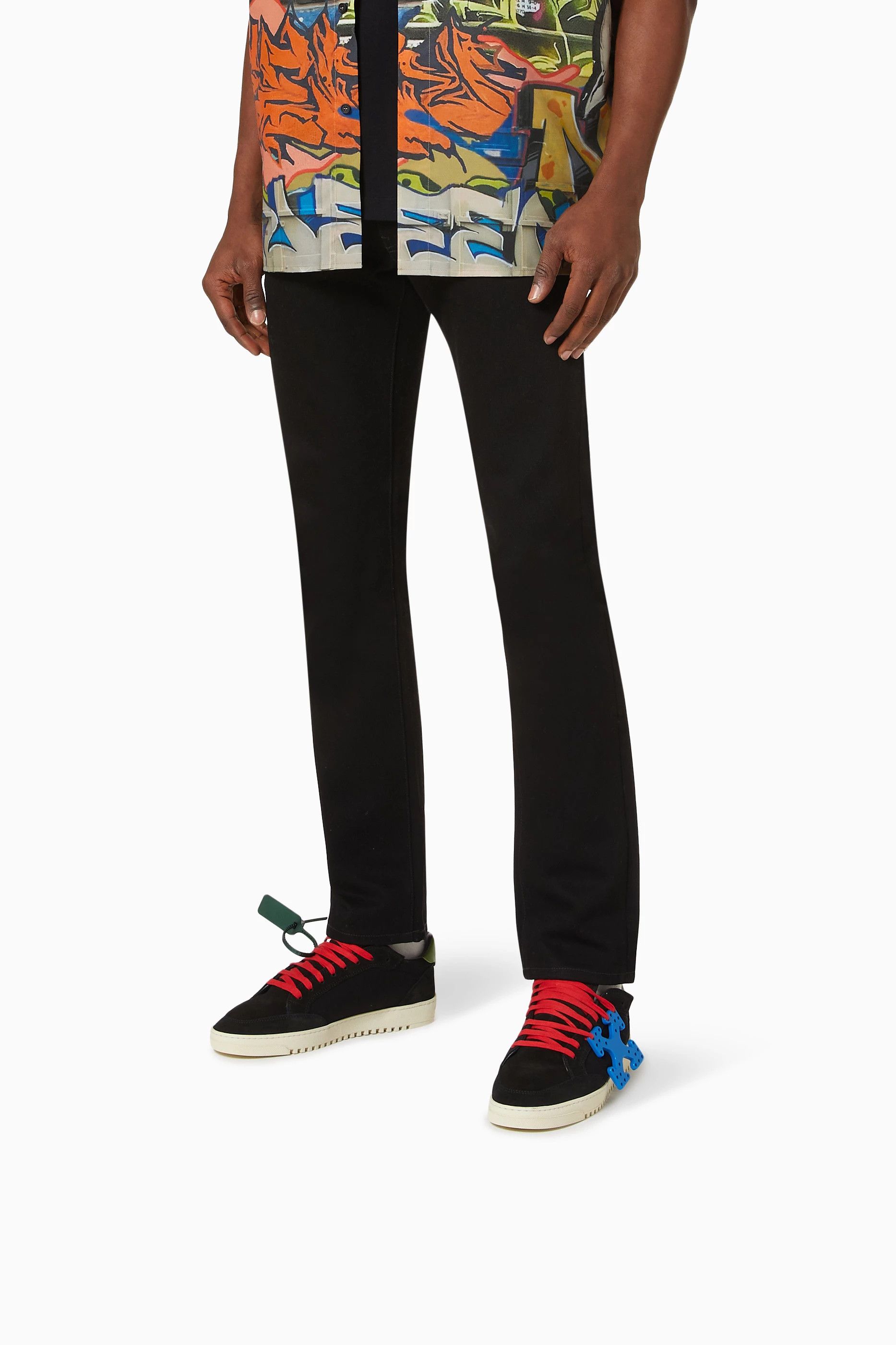 Off-White o1rshd1 Meccano 5.0 Sneakers in Black Size US 10 / EU 43 - 2 Thumbnail