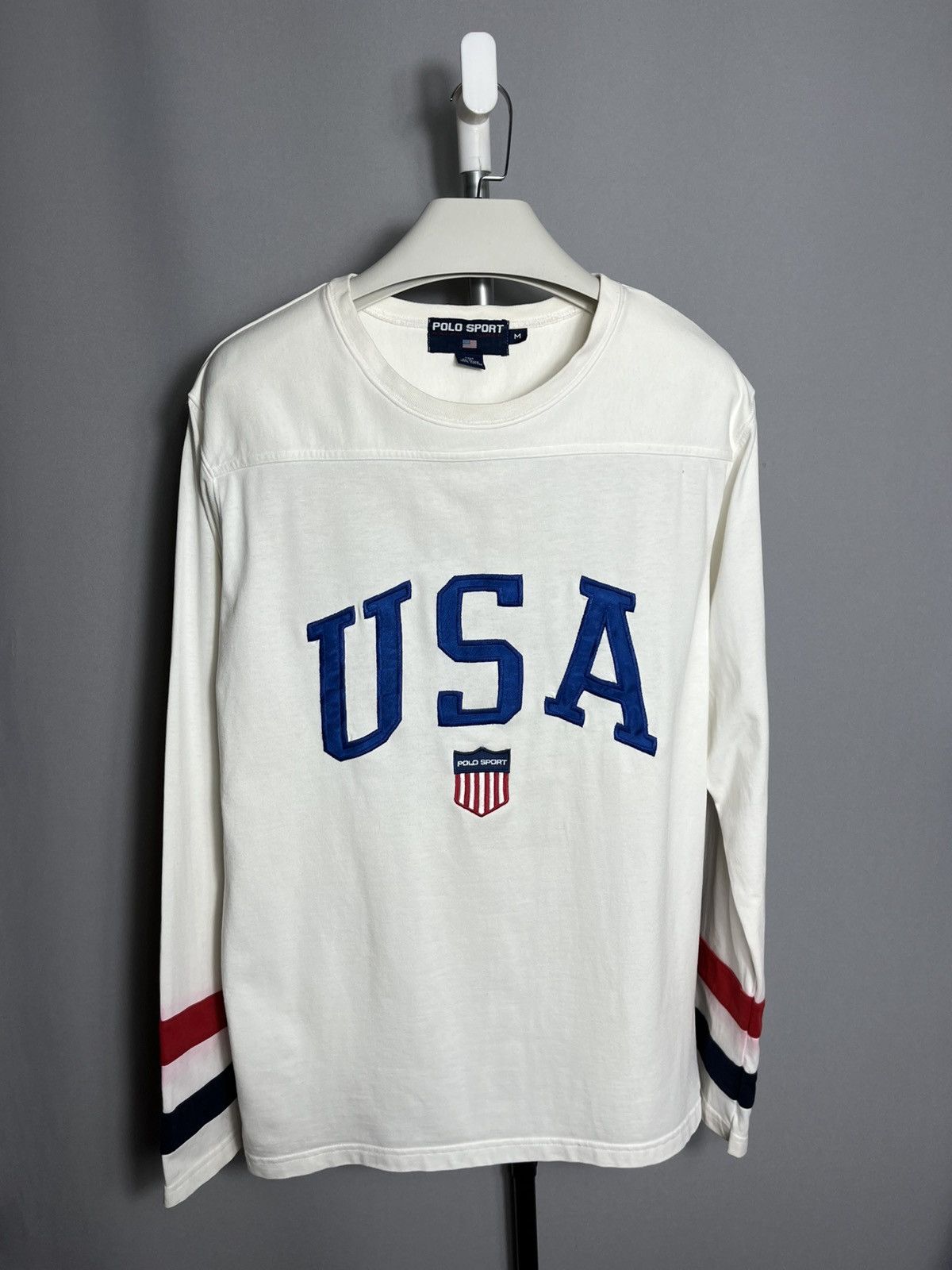 Polo Ralph Lauren Vintage 90'S POLO SPORT RALPH LAUREN LONG SLEEVE SHIRT USA Size US M / EU 48-50 / 2 - 1 Thumbnail
