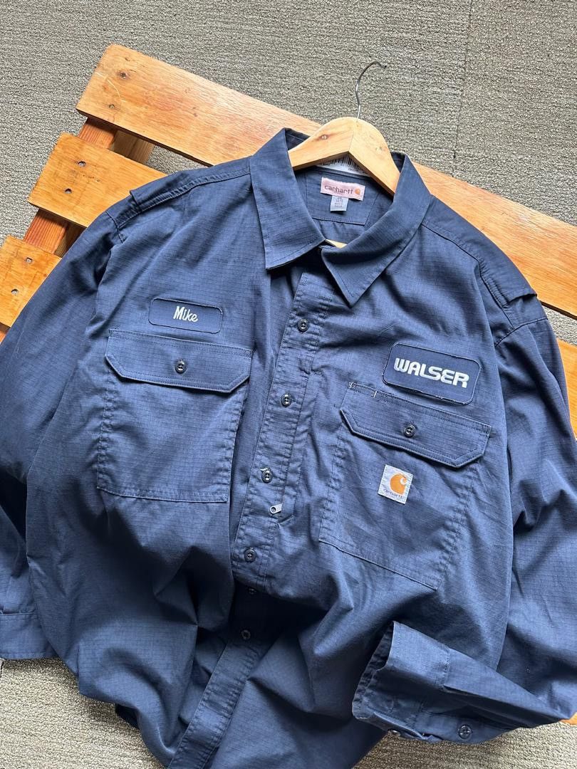 Carhartt CARHARTT WORKSHIRT LONGSLEEVE Size US XXL / EU 58 / 5 - 2 Thumbnail