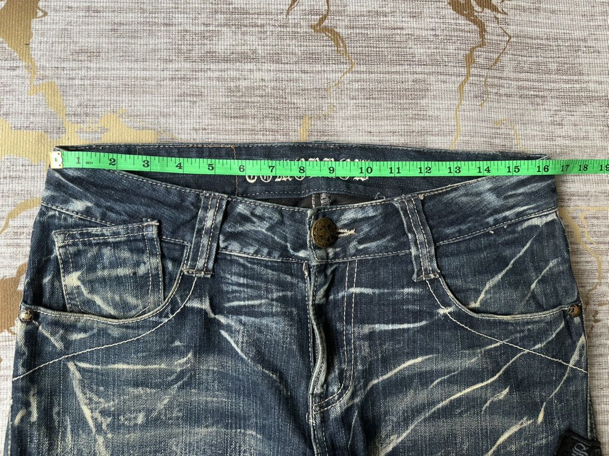 Japanese Brand Tommorow Claw Marks Patches Design Denim Size US 32 / EU 48 - 4 Thumbnail