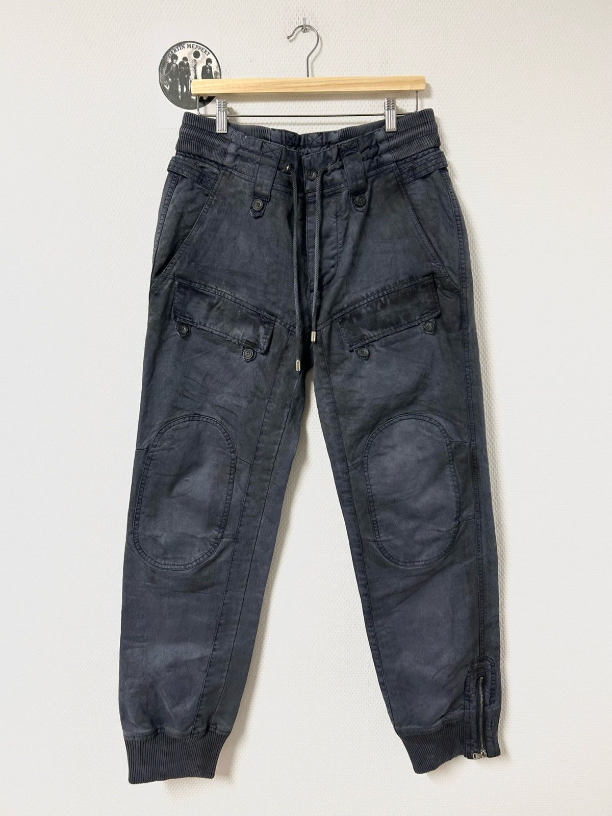 Dolce & Gabbana SS2011 Garment-Dyed Heavy Military Canvas Pants Size US 32 / EU 48 - 1 Thumbnail