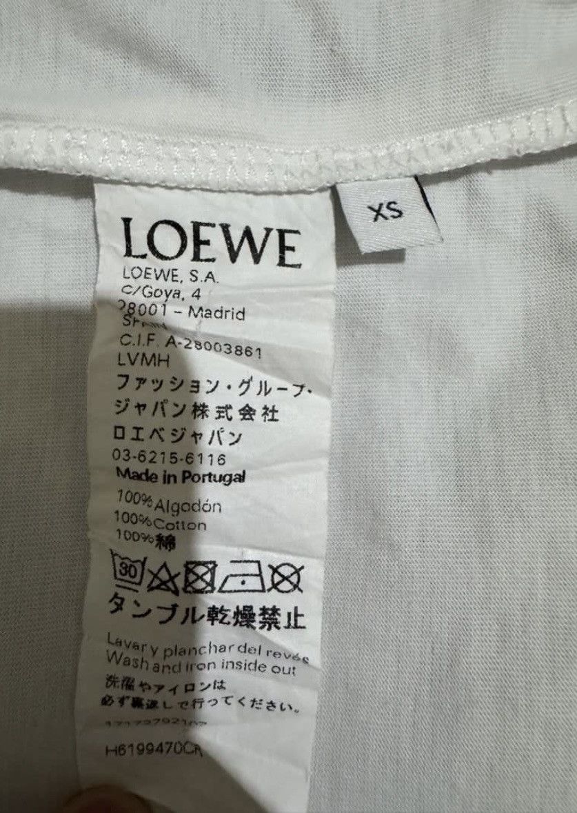 Loewe Loewe tshirt flower Size XS / US 0-2 / IT 36-38 - 4 Thumbnail