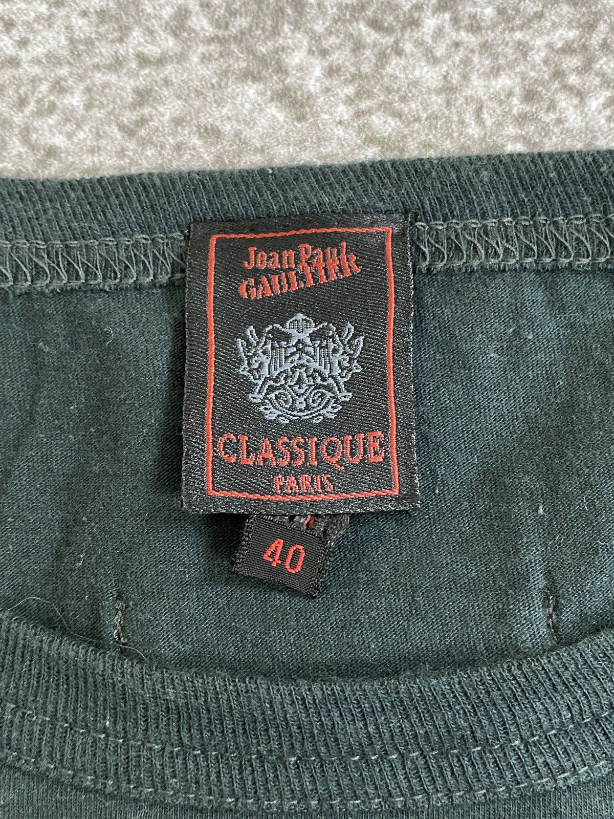 Jean Paul Gaultier Jean paul gaultier classique paris logo t shirt Size M / US 6-8 / IT 42-44 - 4 Thumbnail