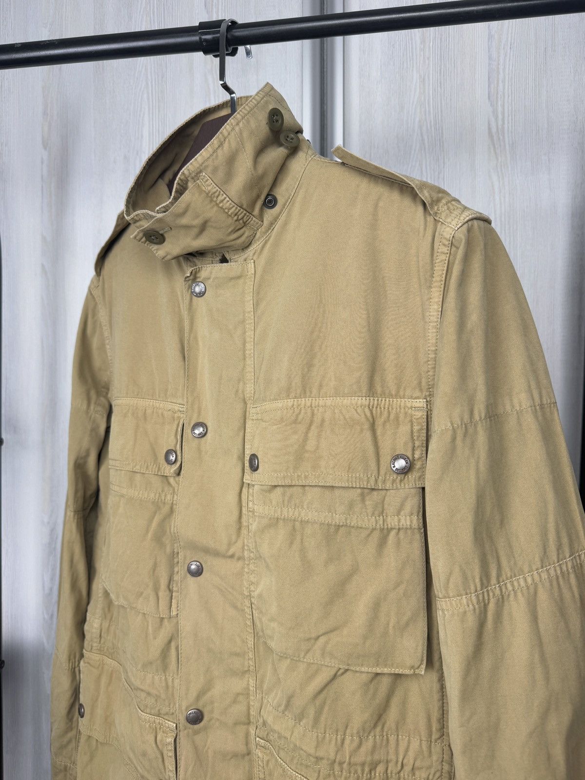 Polo Ralph Lauren Polo Ralph Lauren Beige Tan Army Utility Jacket Military Size US S / EU 44-46 / 1 - 4 Thumbnail