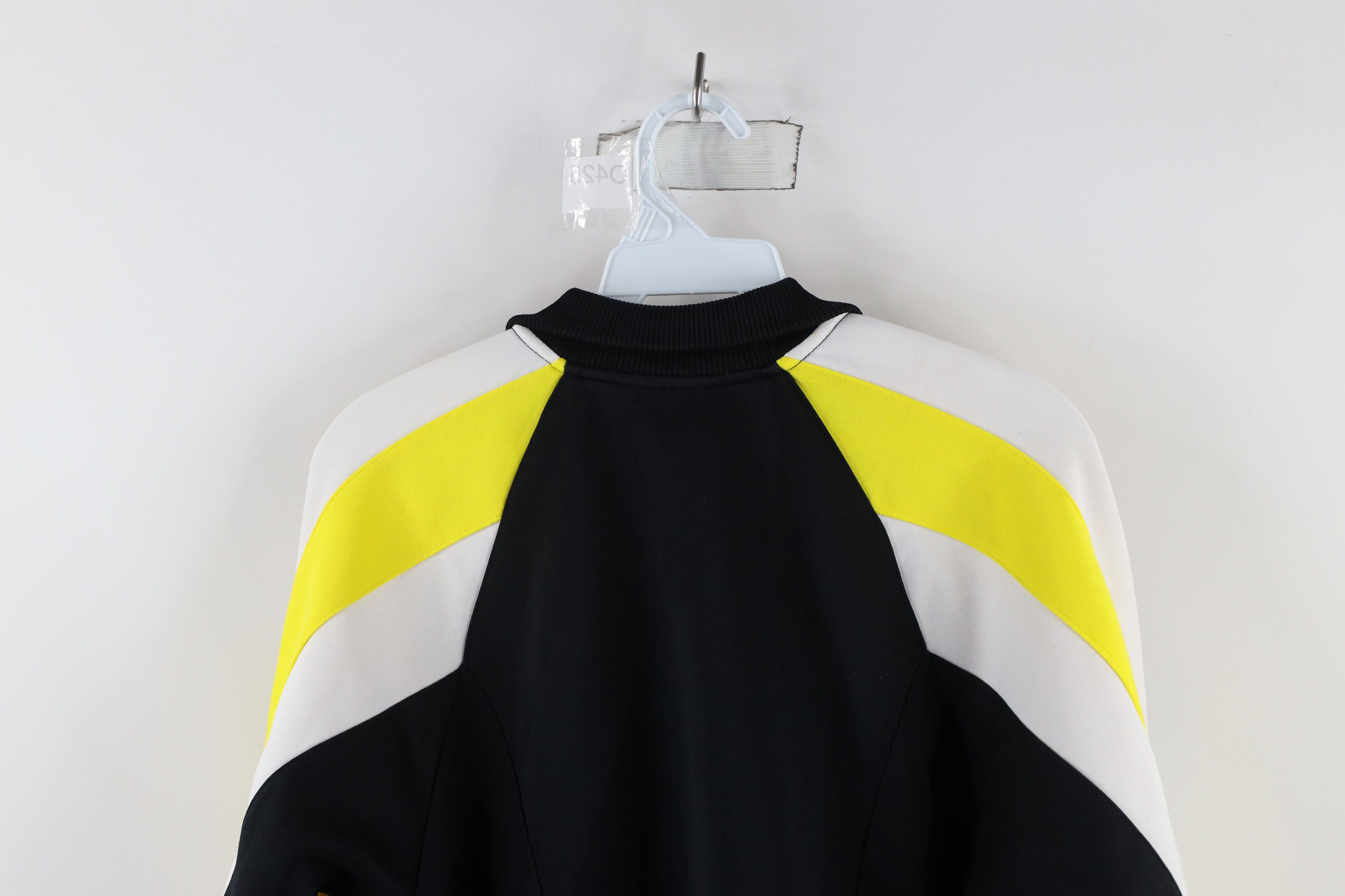 Adidas × Vintage Vintage 90s Adidas Spell Out Warm Up Track Jacket Black Size S / US 4 / IT 40 - 15 Thumbnail