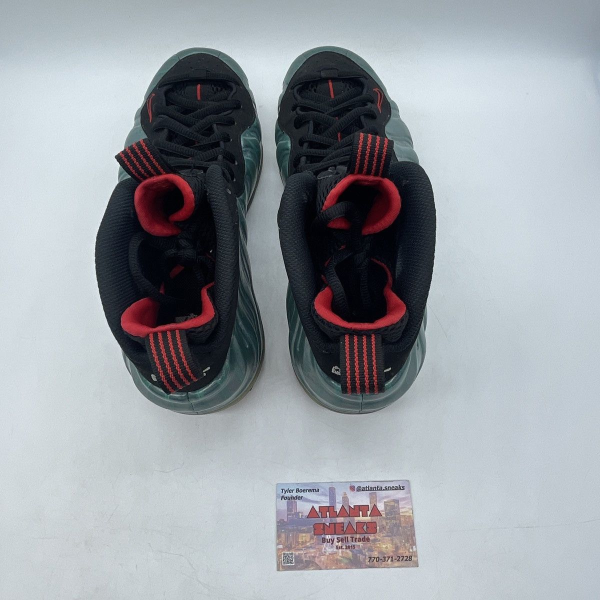 Nike Air foamposite one gone fishing Size US 8.5 / EU 41-42 - 6 Thumbnail