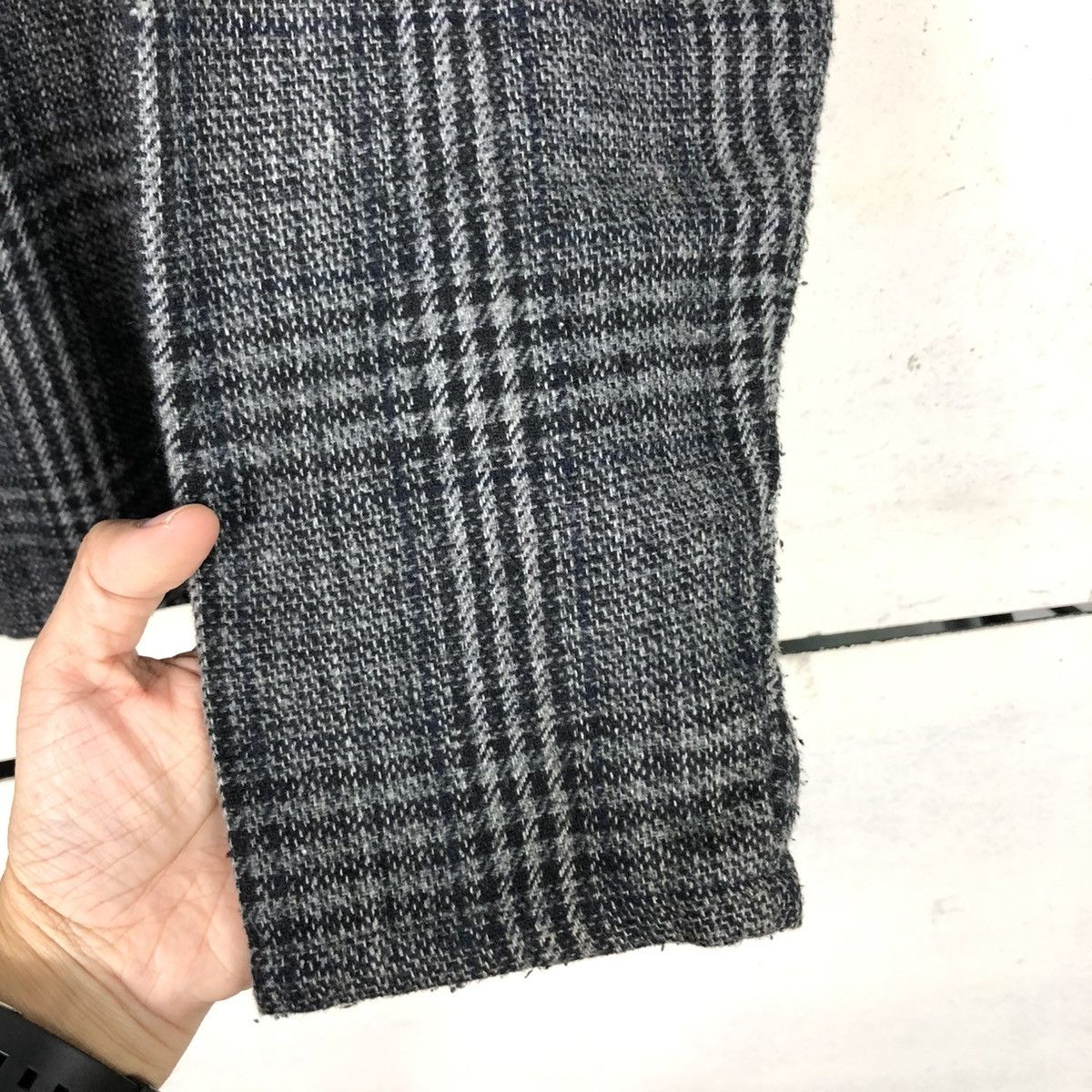 In The Attic 🔥VINTAGE ZIPPER BIKER JACKET IN THE ATTIC TARTAN DESIGN Size US L / EU 52-54 / 3 - 16 Thumbnail