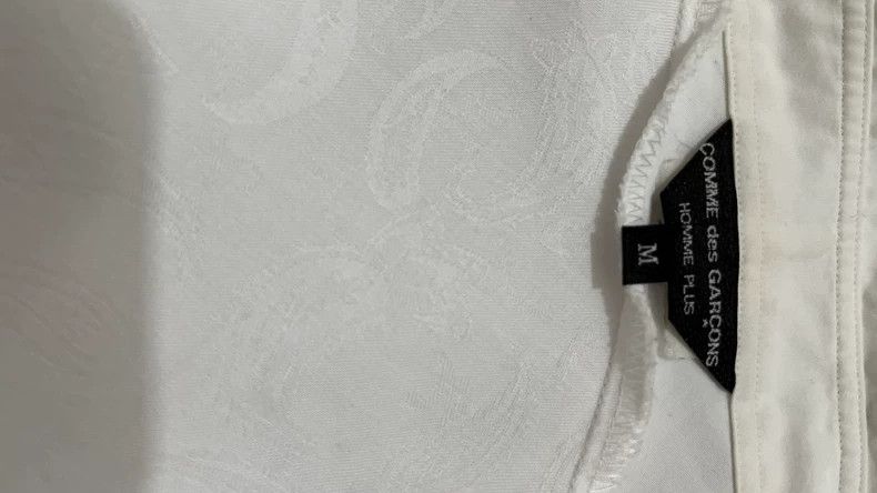 Comme des Garcons Comme Des Garcons White long-sleeved shirt Size US M / EU 48-50 / 2 - 8 Thumbnail
