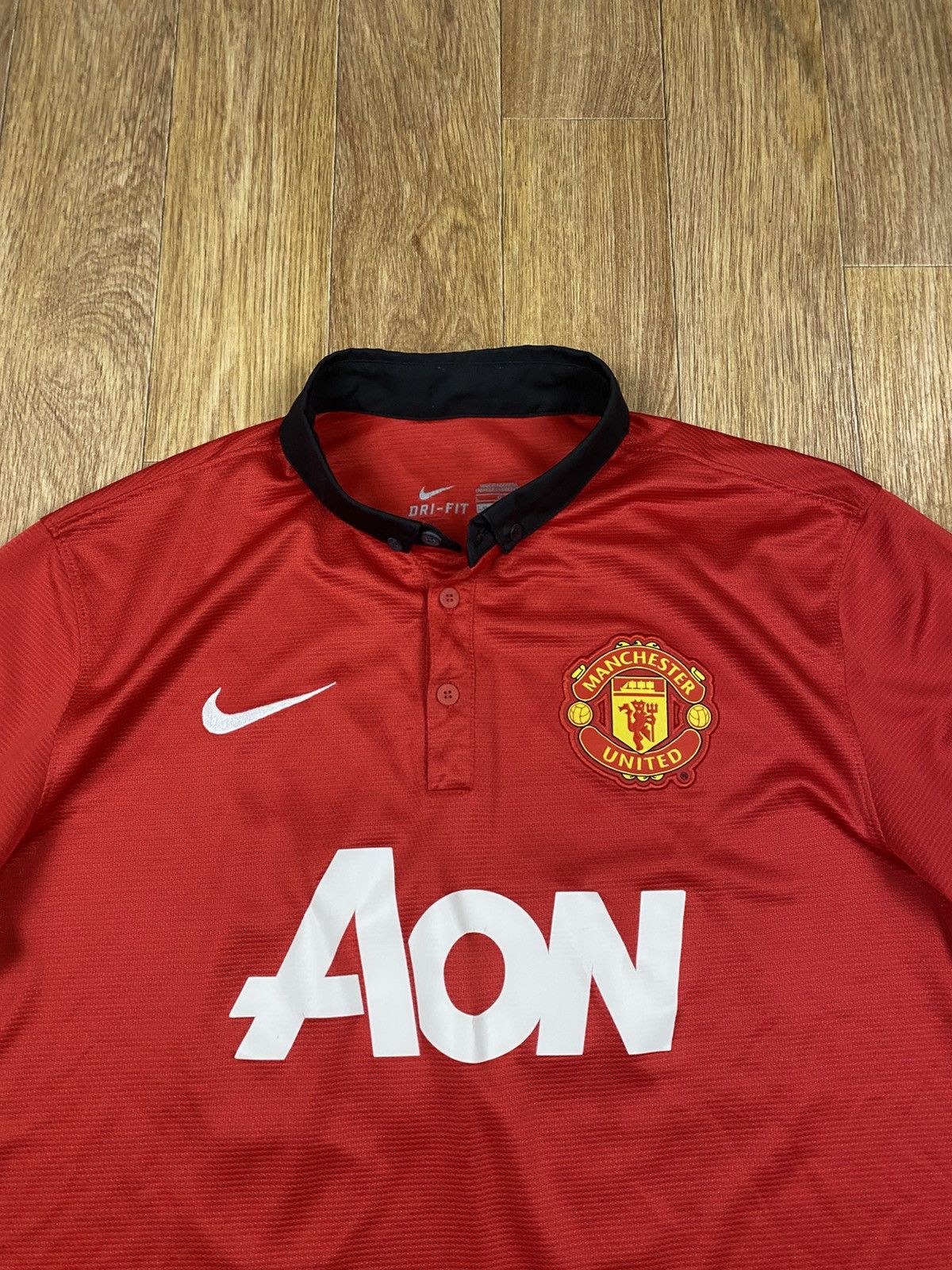 Vintage Nike Manchester United 2013 2014 Januzaj 44 Soccer Jersey Size US L / EU 52-54 / 3 - 3 Thumbnail