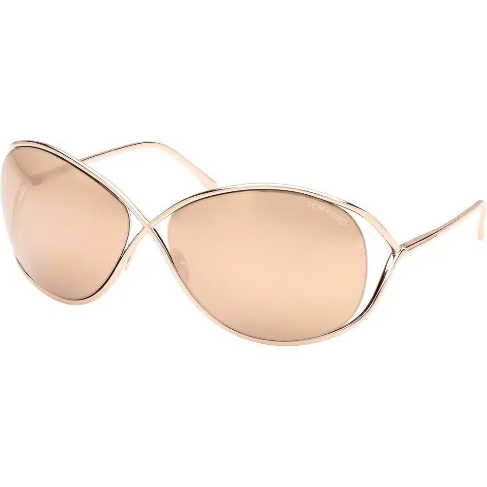 o1sndg1125 FT1067 Size: OS / Nicoletta Sunglasses in Gold