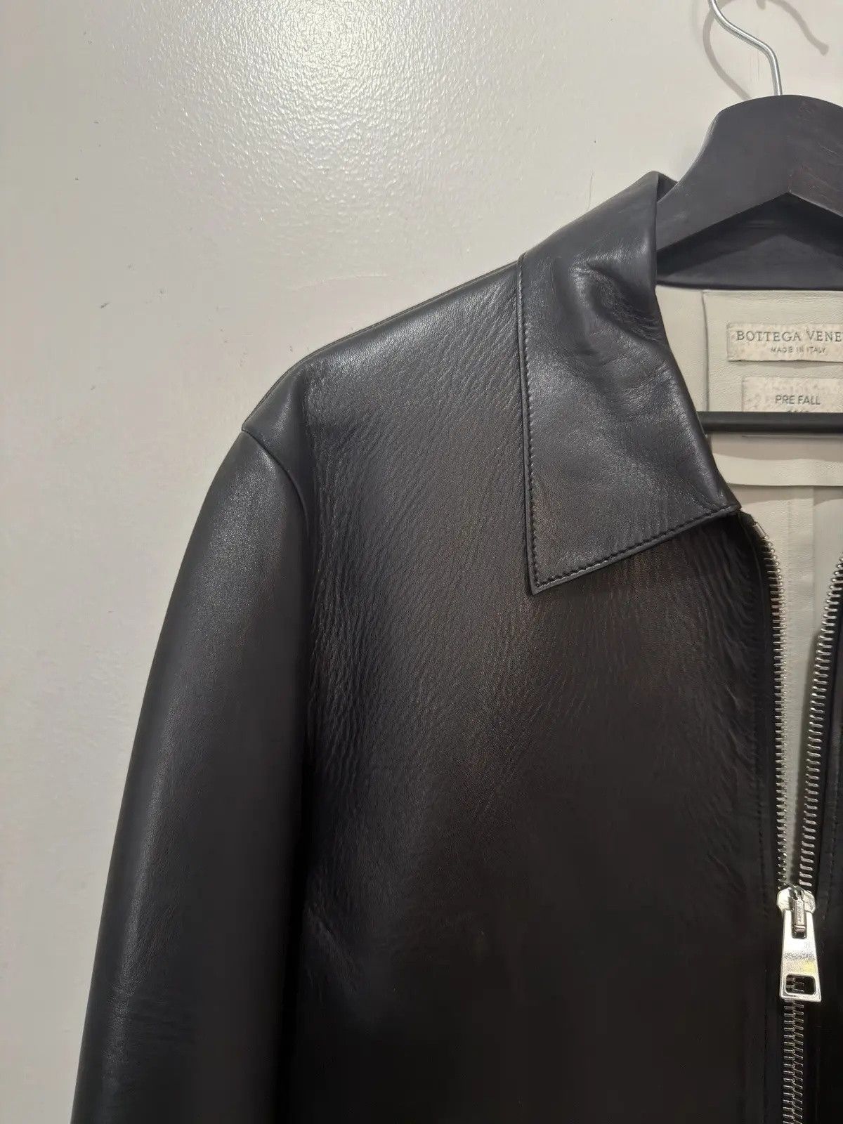 Bottega Veneta Pre-Fall 2019 Leather Jacket Size US M / EU 48-50 / 2 - 3 Thumbnail
