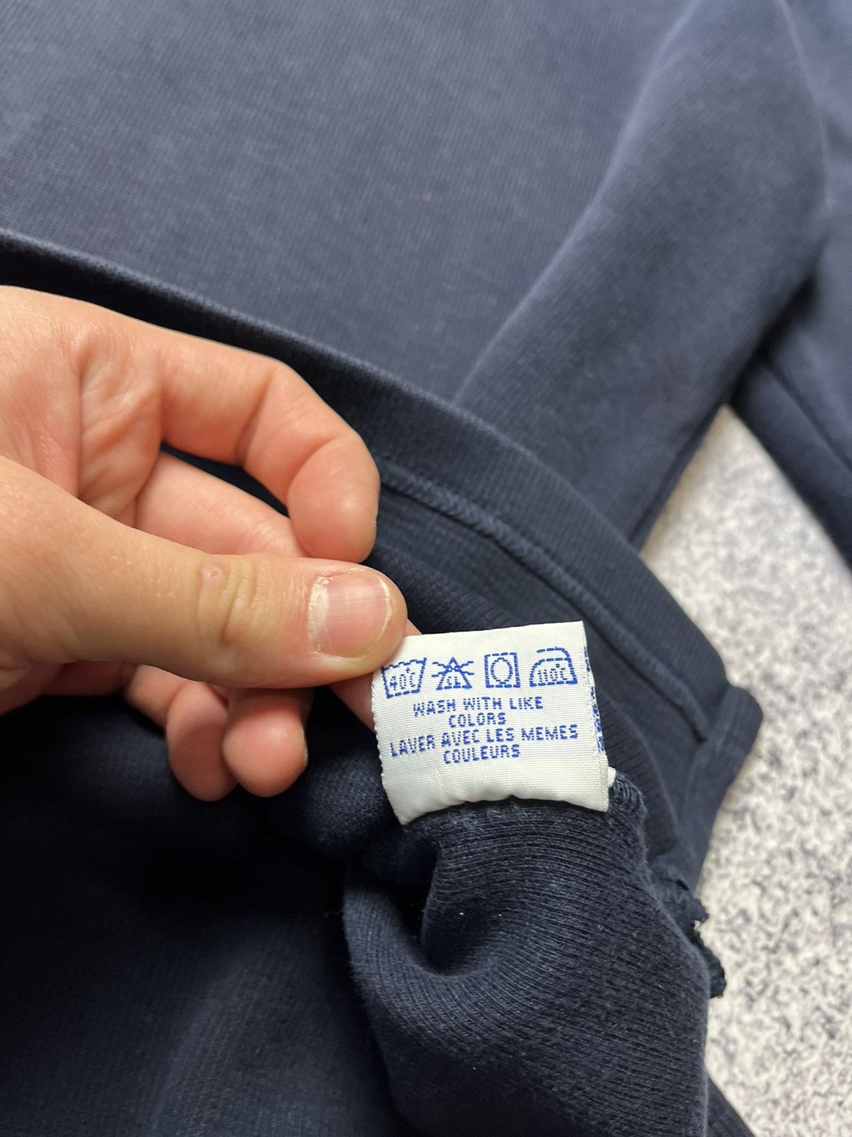 Polo Ralph Lauren Vintage Polo Ralph Lauren Distressed Sweatshirt Y2K Rare Size US L / EU 52-54 / 3 - 16 Thumbnail